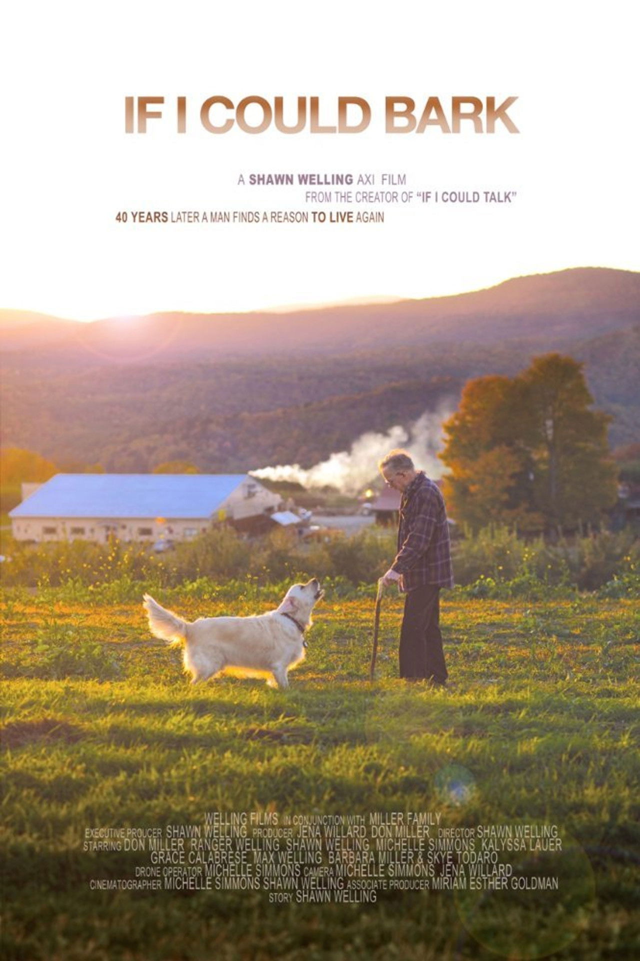 If I Could Bark Backdrop