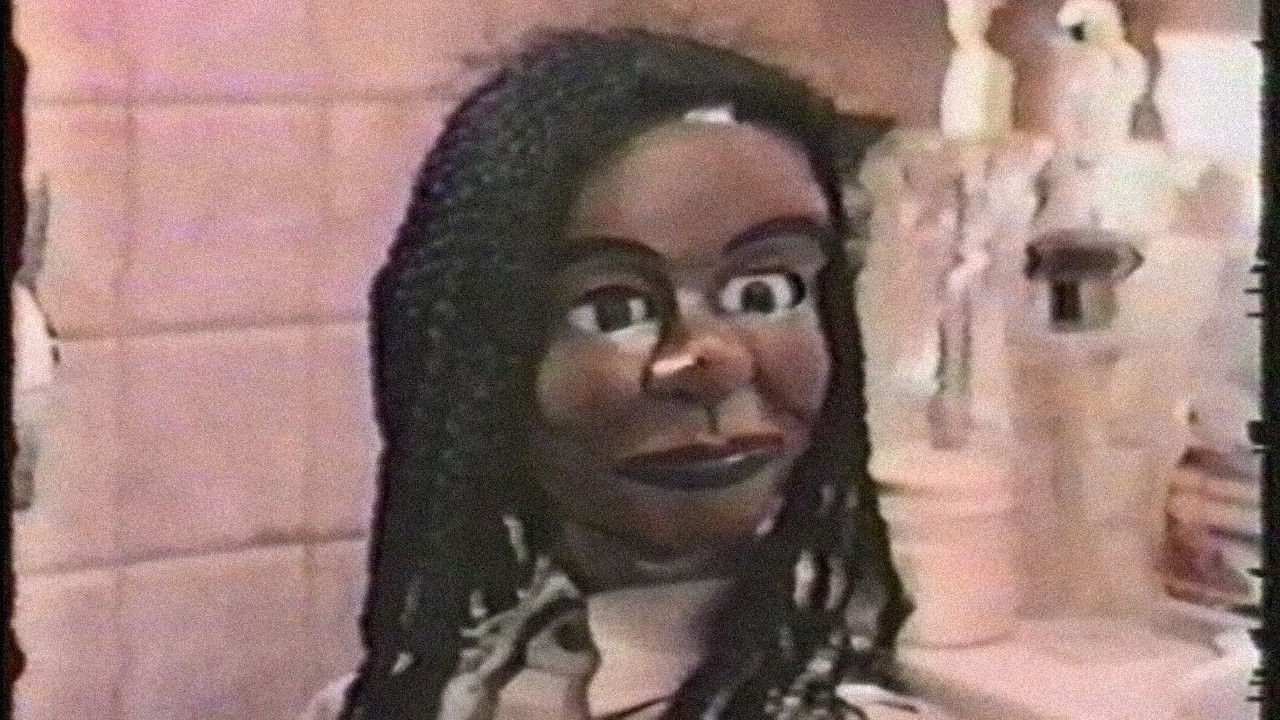 Black Devil Doll from Hell backdrop