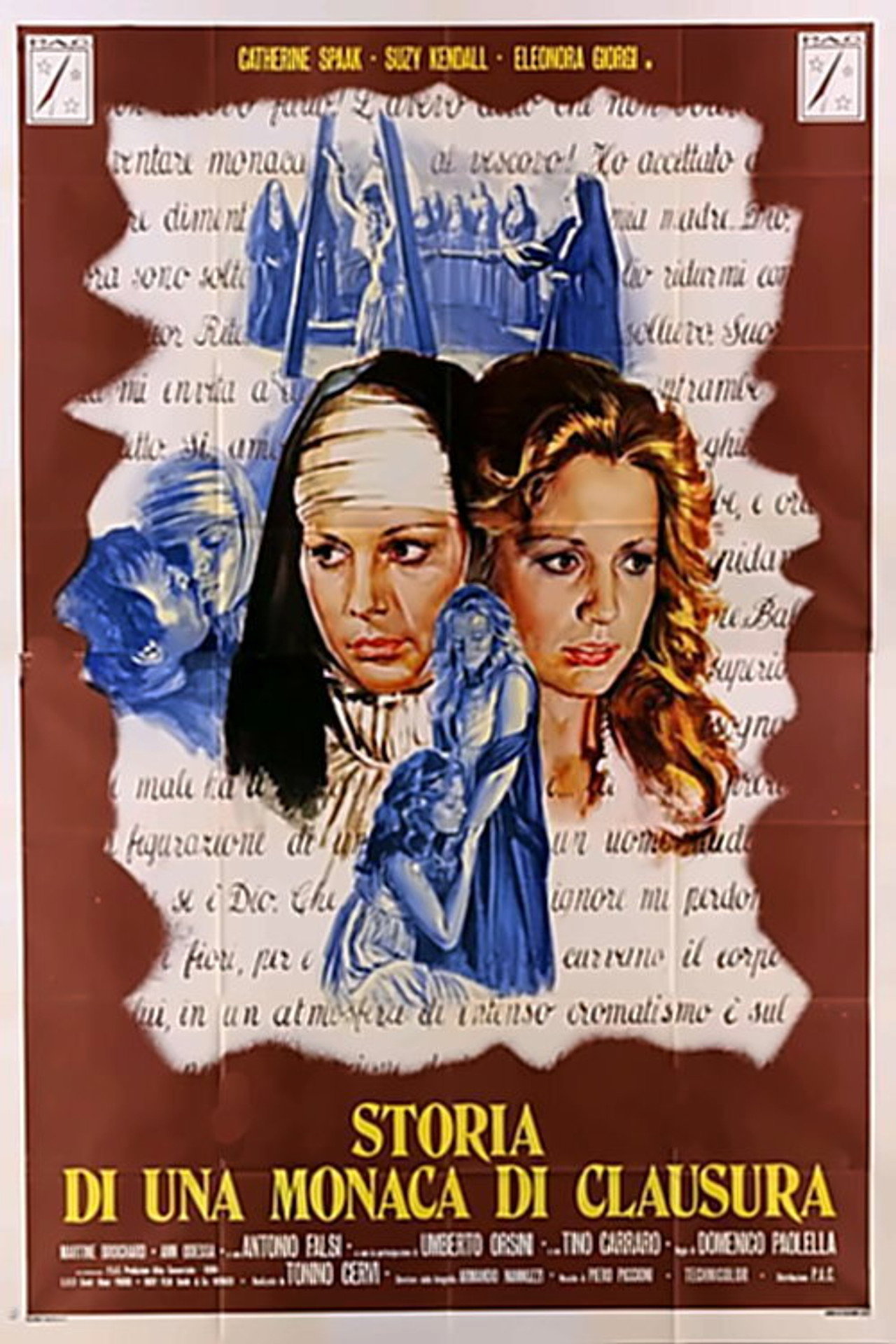 Storia di una monaca di clausura filmaffisch
