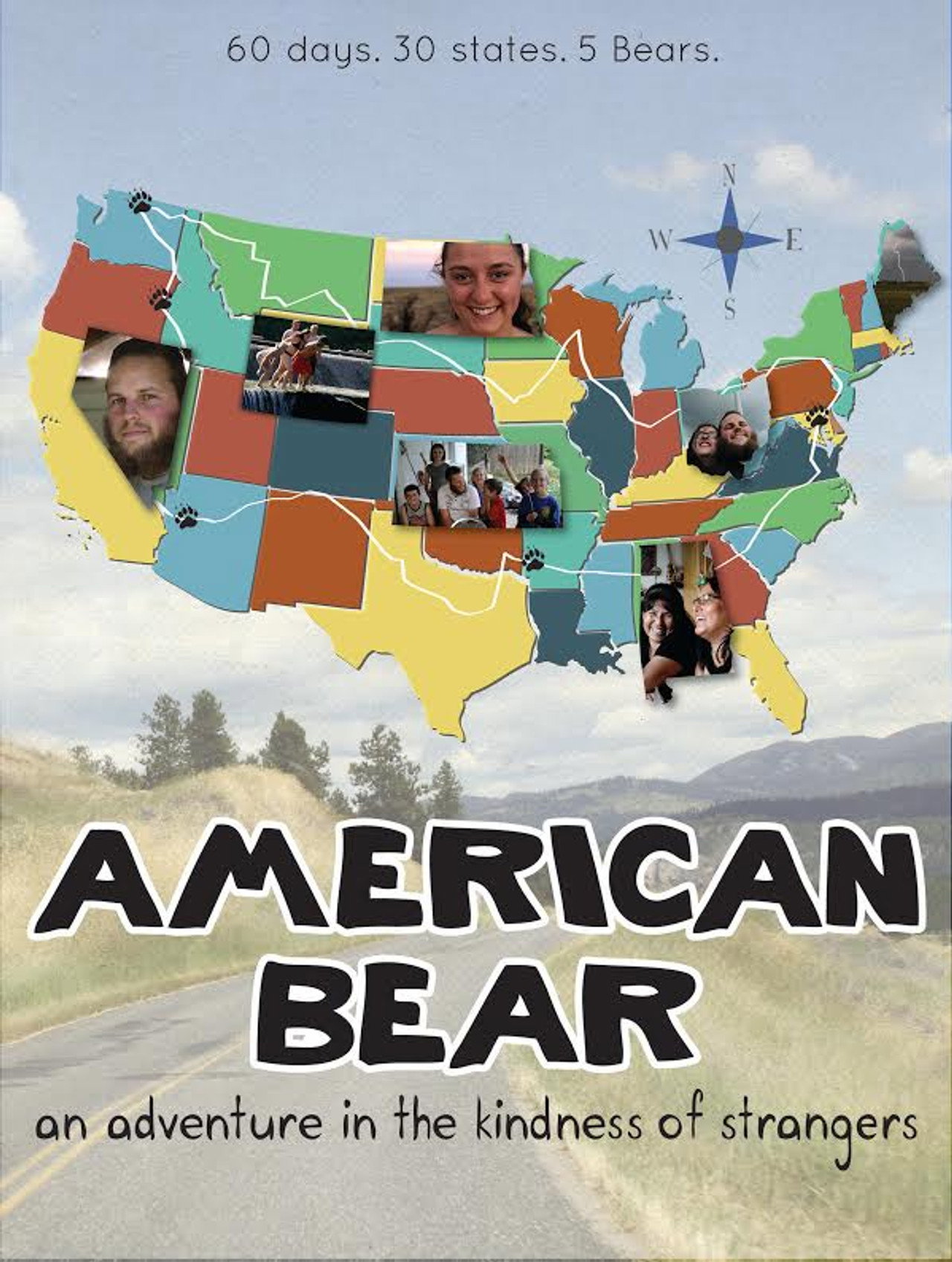 American Bear: An Adventure in the Kindness of Strangers filmaffisch