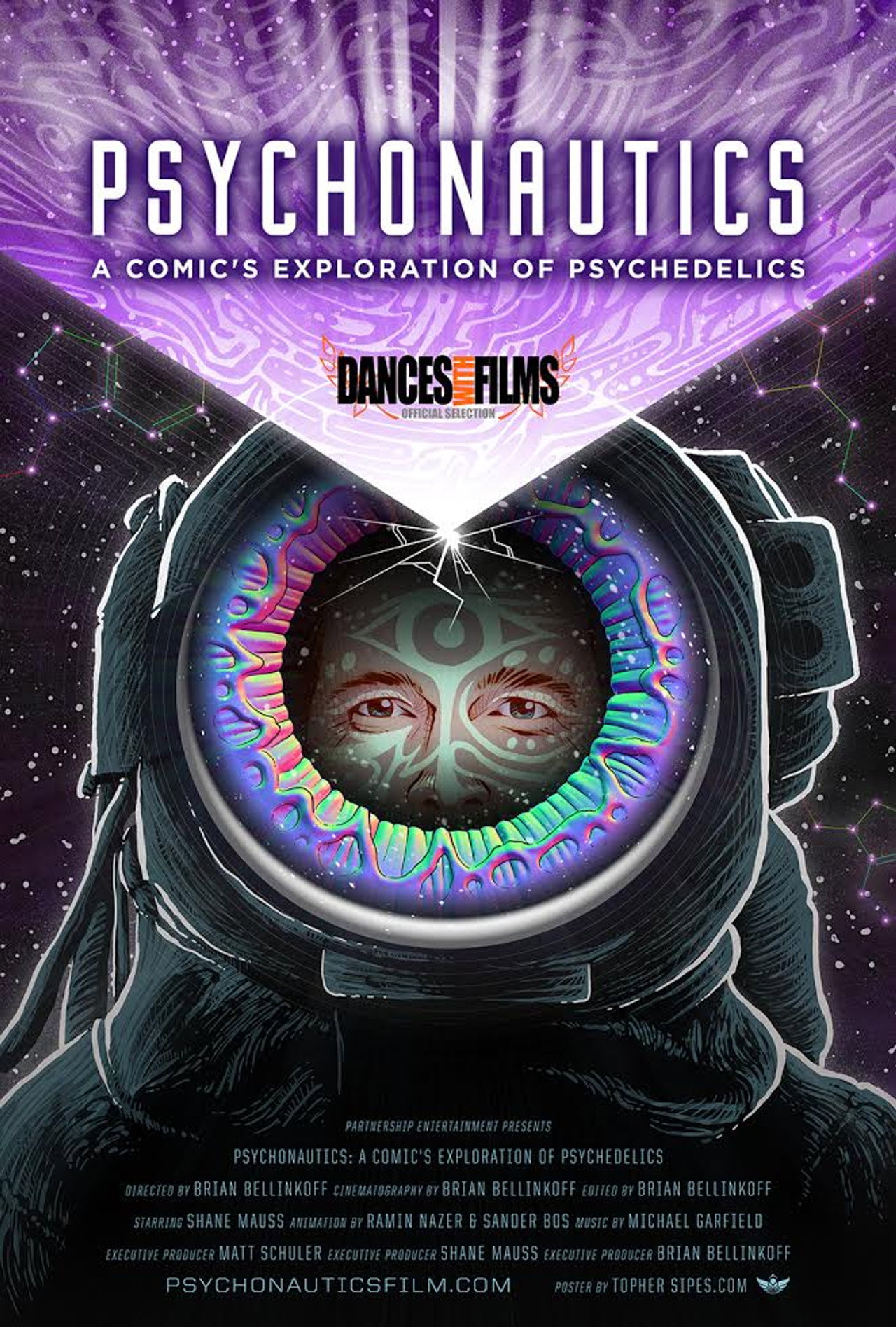 Psychonautics: A Comic's Exploration of Psychedelics Backdrop