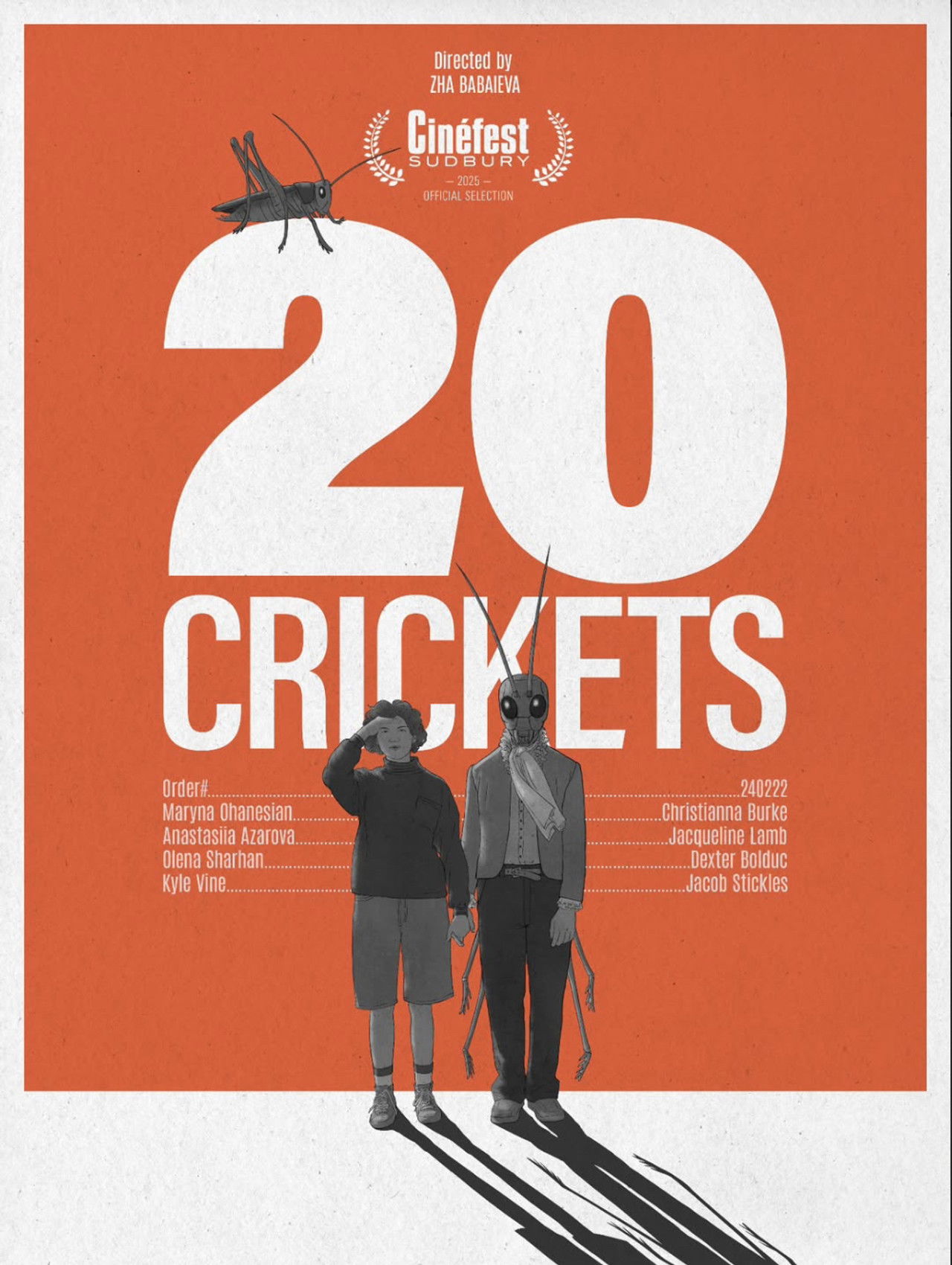 20 Crickets poster