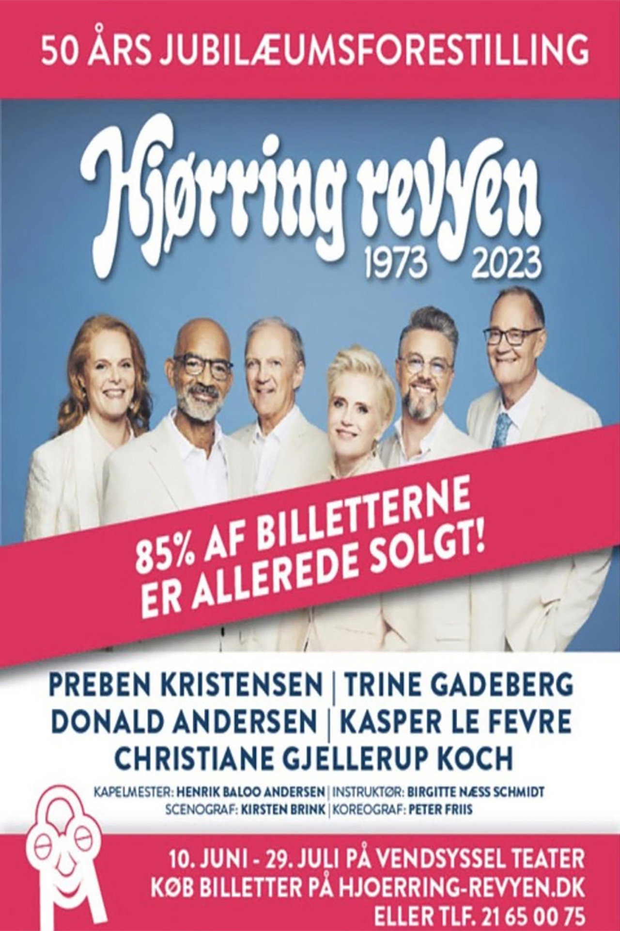 Hjørring Revyen 2023 - Fra Vendsyssel Teater poster