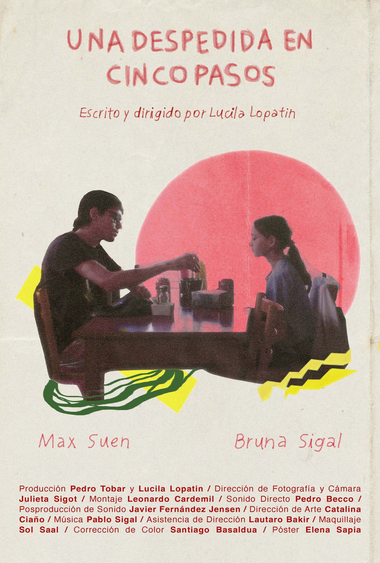 Una despedida en cinco pasos Backdrop