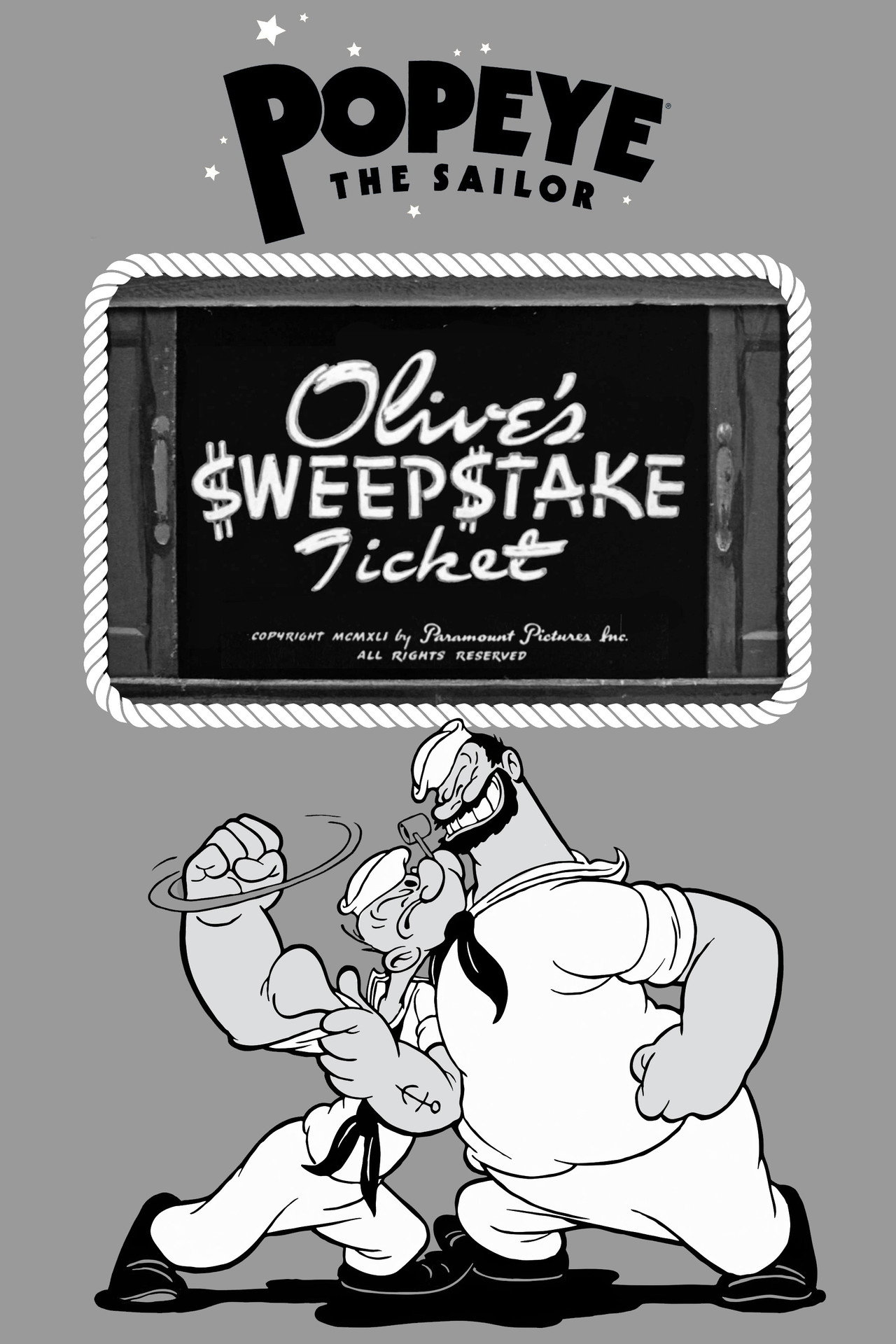 Olive's $weep$take Ticket poster