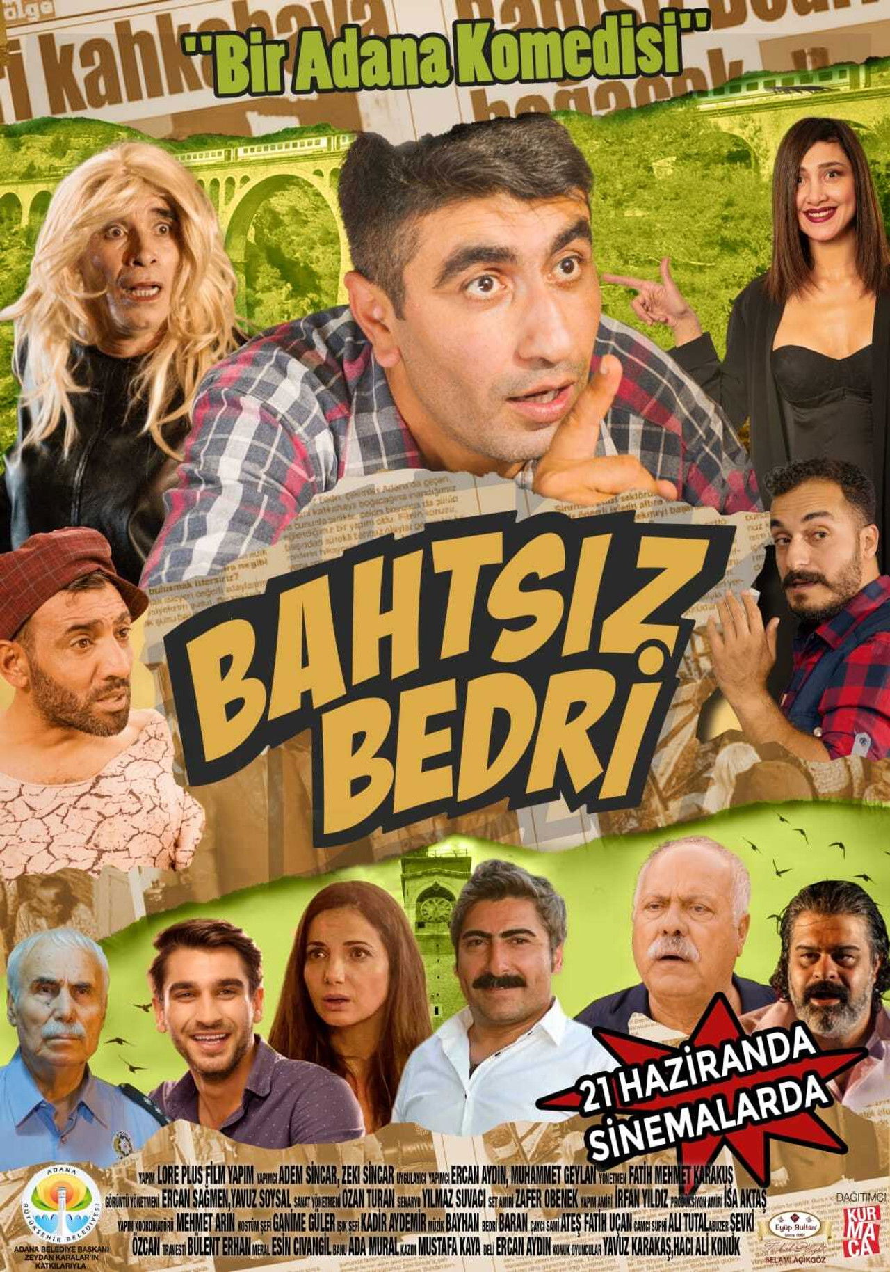 Bahtsız Bedri Backdrop