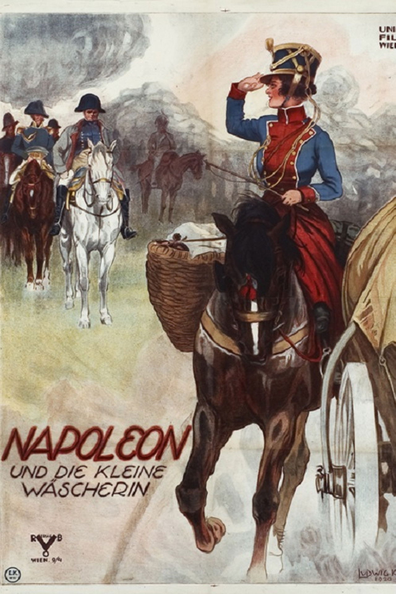Napoleon und die kleine Wäscherin Backdrop