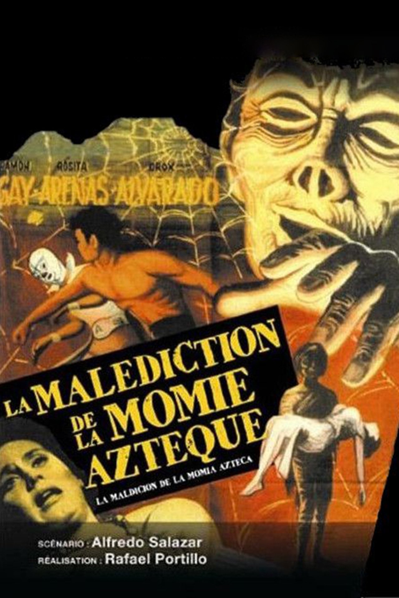 La Malédiction de la momie aztèque poster