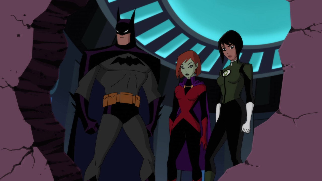 Justice League vs. the Fatal Five background 51