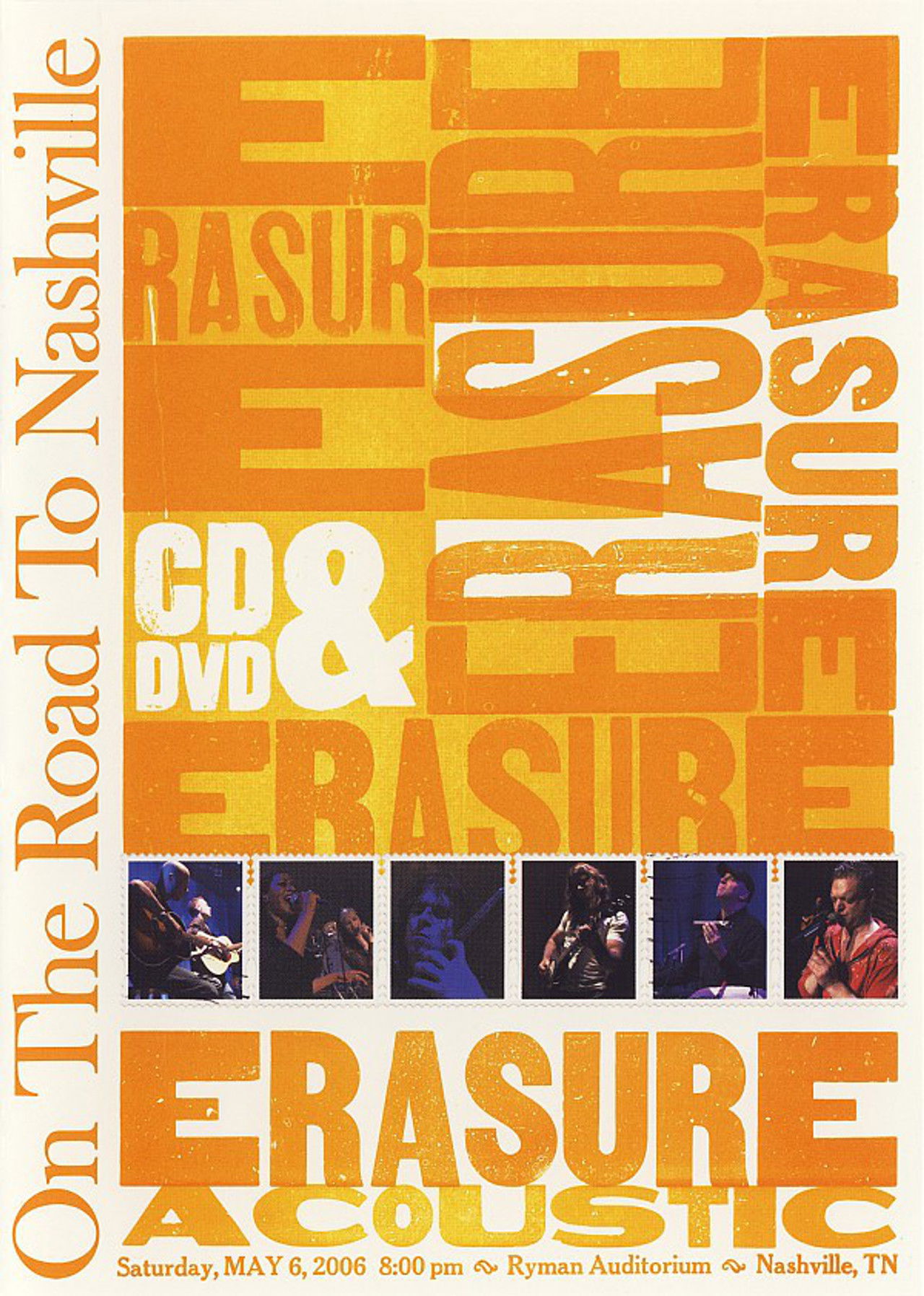 Erasure: On the Road to Nashville Backdrop