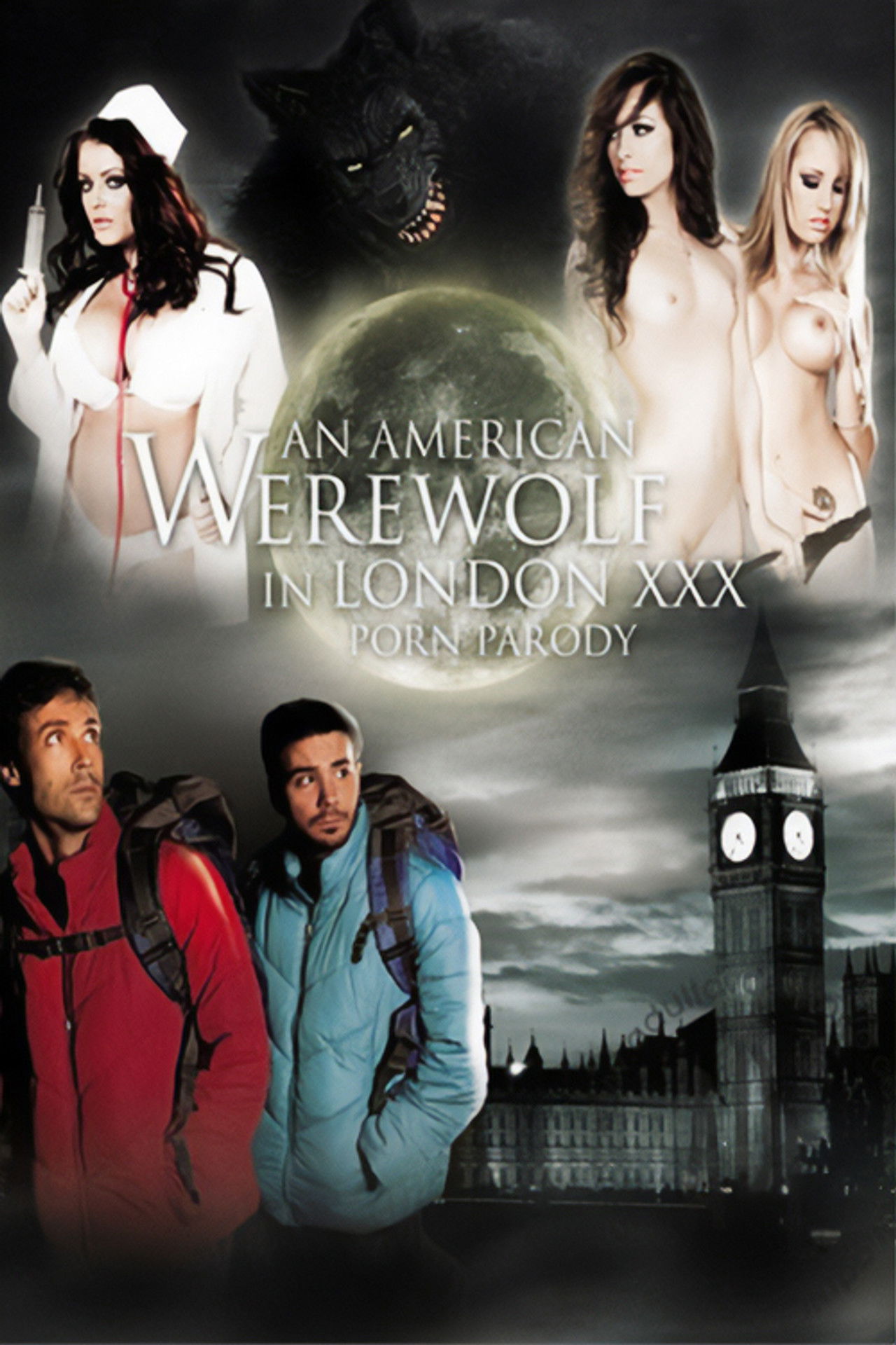 American Werewolf in London XXX Porn Parody Backdrop
