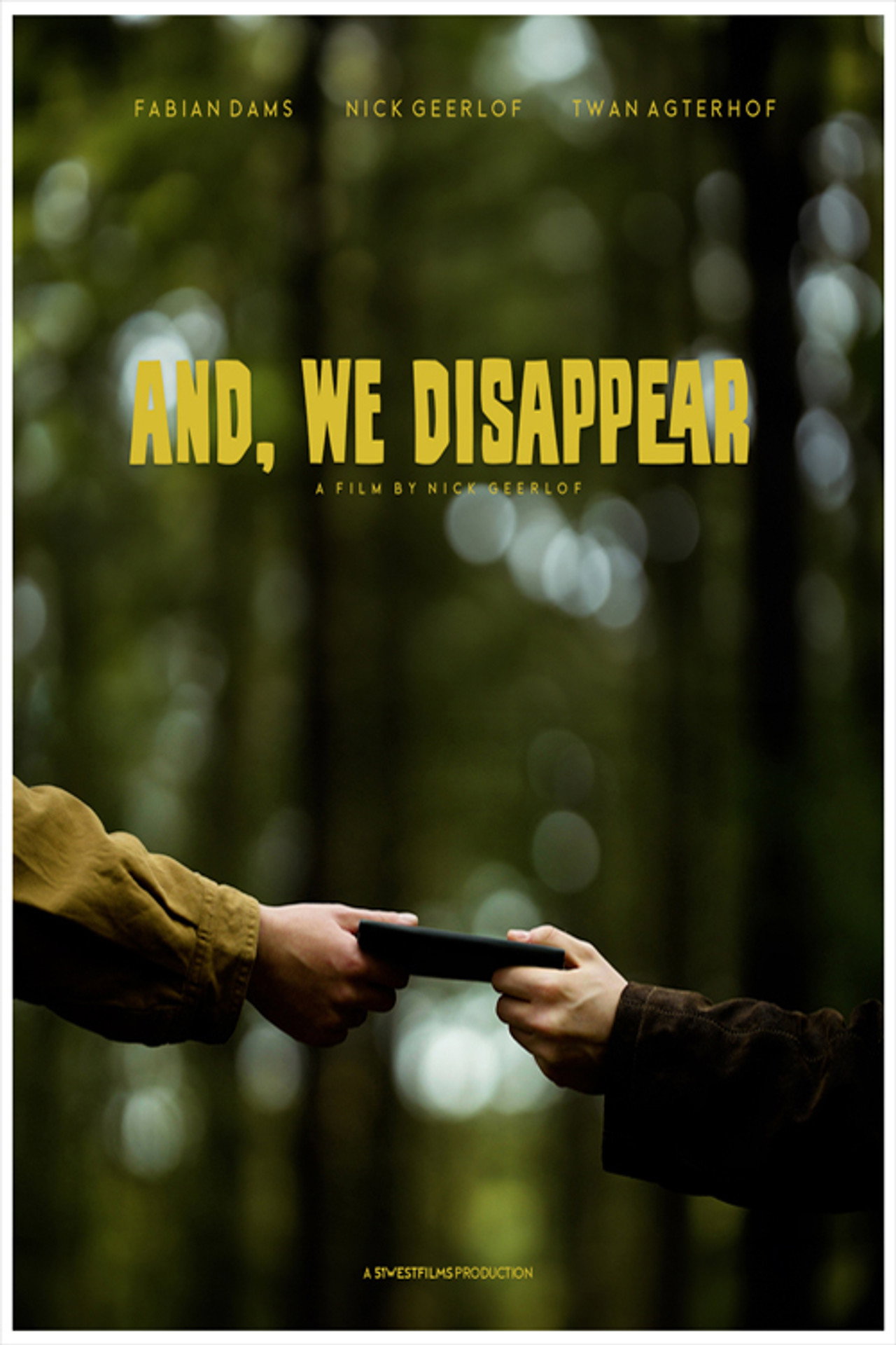 And, We Disappear Backdrop