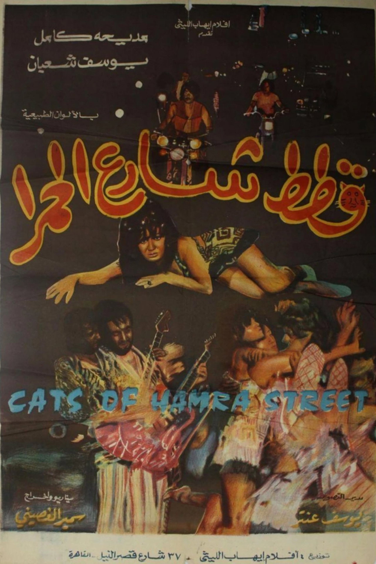 قطط شارع الحمرا filmaffisch