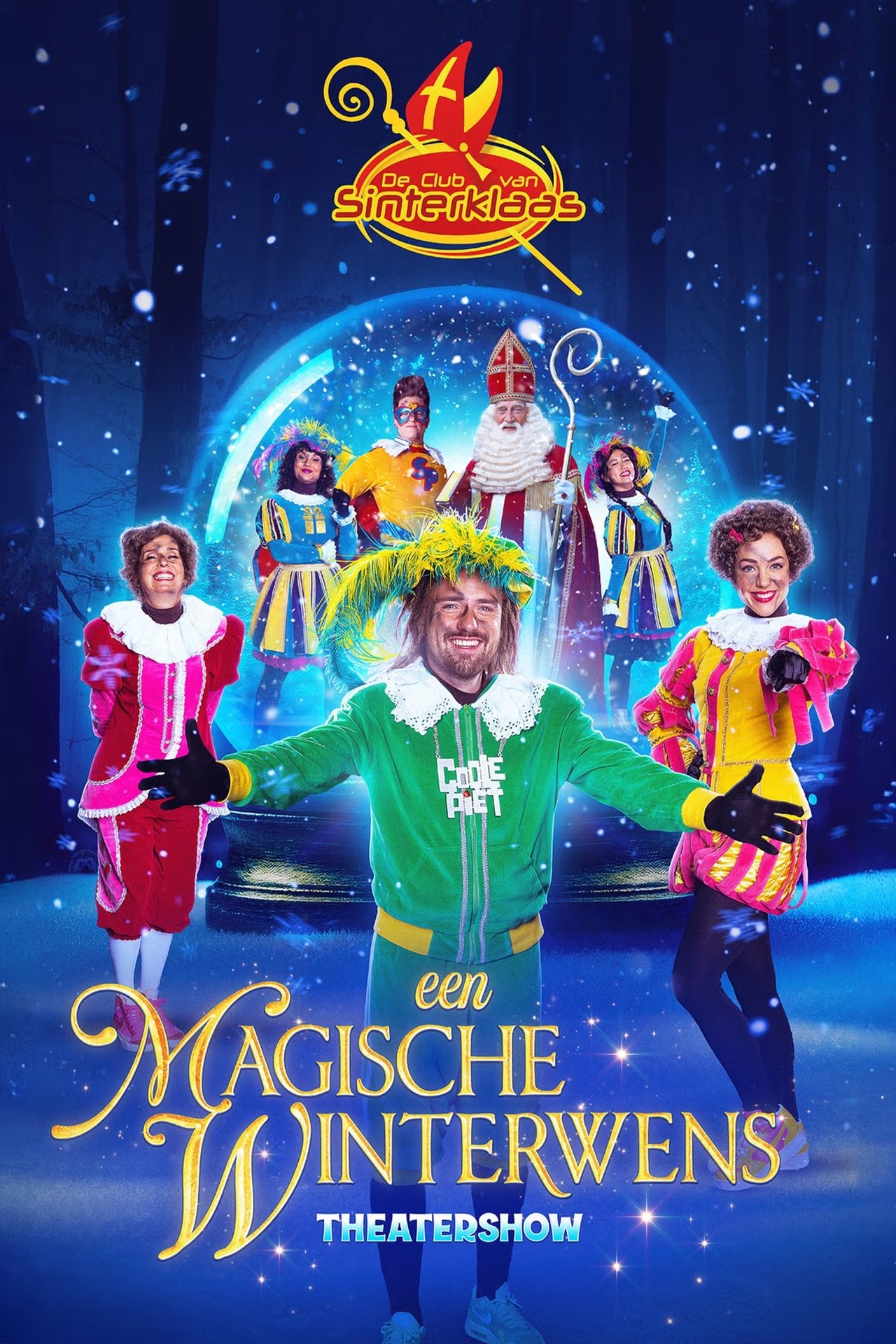 De Club van Sinterklaas: Een Magische Winterwens poster