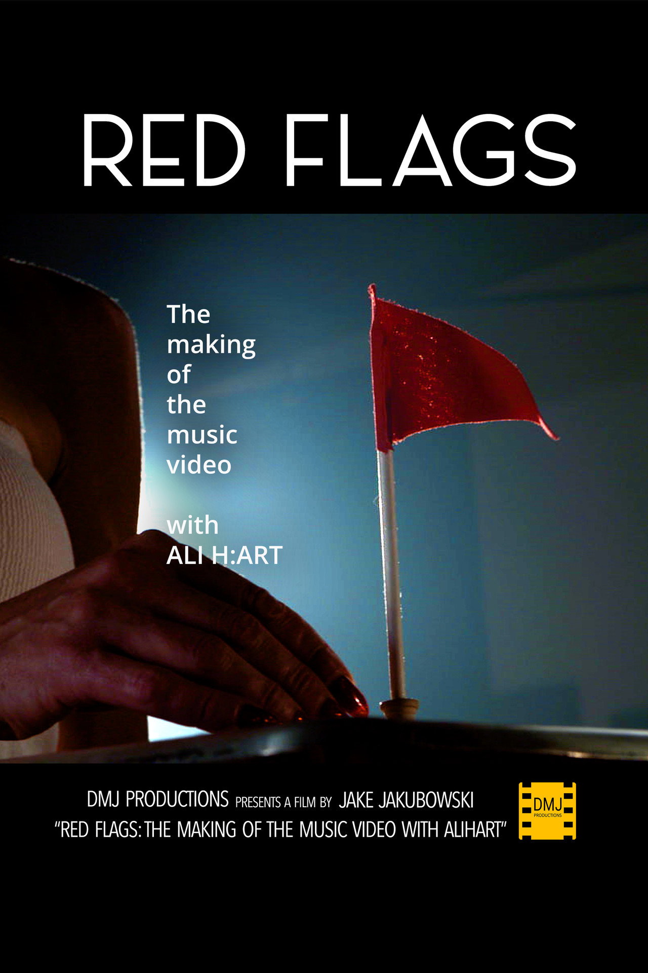 Red Flags: The Making of the Music Video, with Ali Hart Backdrop