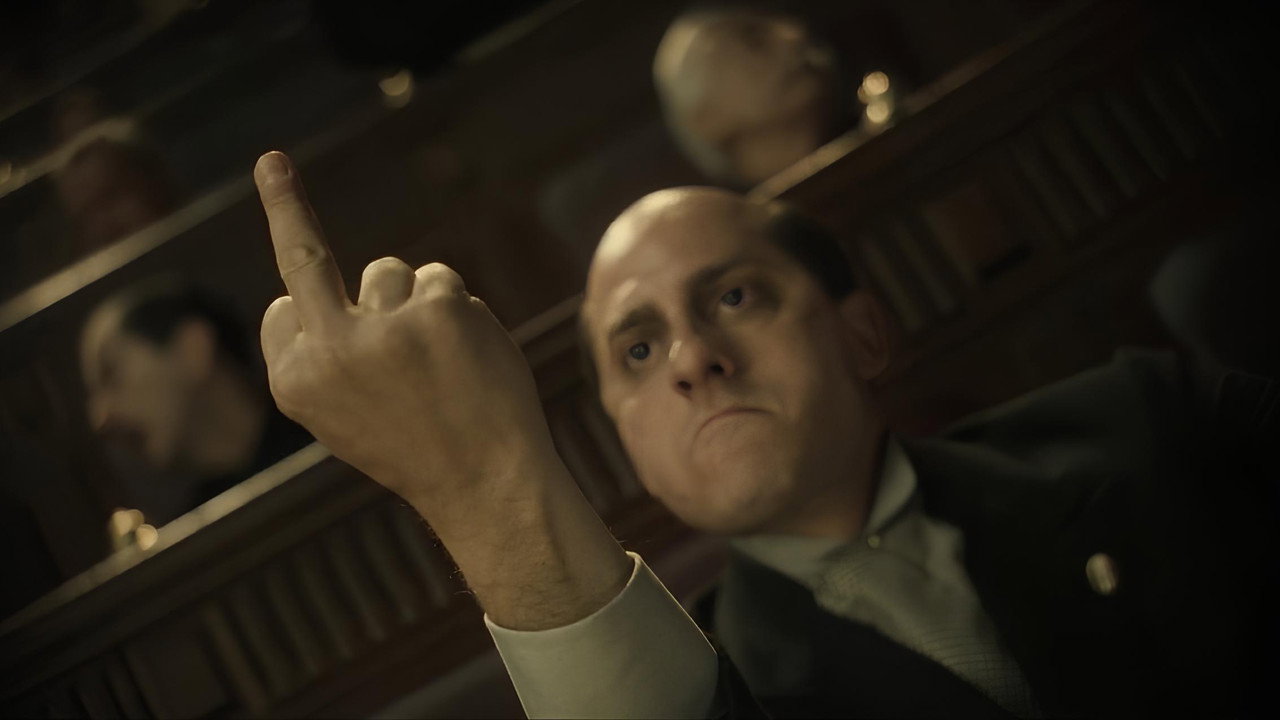 M. Il Figlio del Secolo backdrop