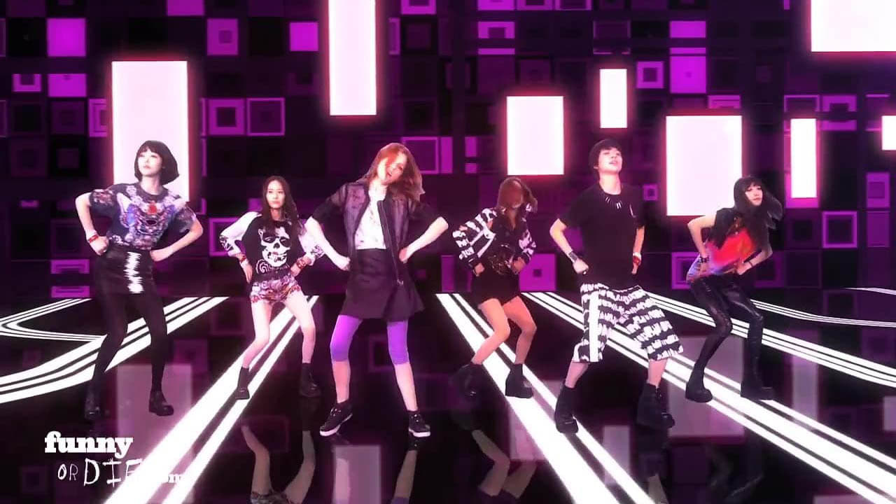 Cast and Crew of Anna Kendrick Goes K-Pop with F(x)