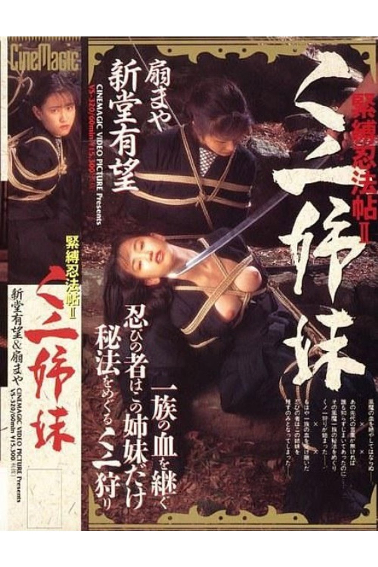 緊縛忍法帖 2 くノ一姉妹 filmaffisch