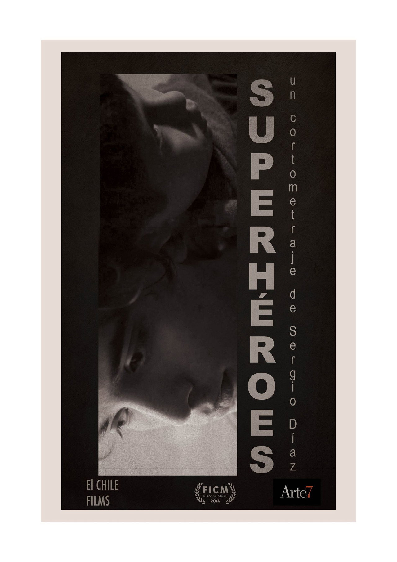 Superhéroes filmaffisch