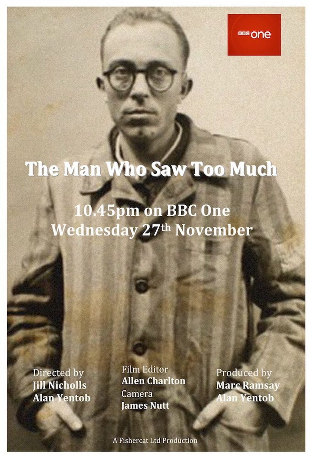 The Man Who Saw Too Much filmaffisch