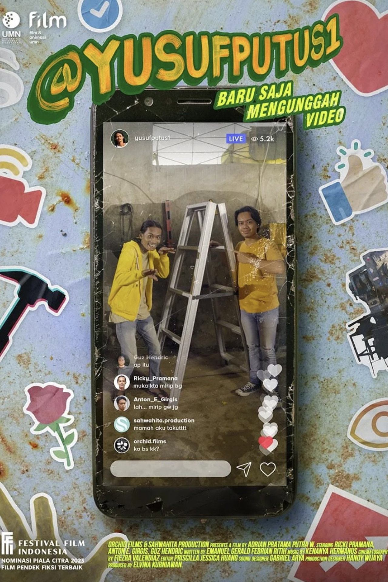 Yusufputus1 Baru Saja Mengunggah Video Backdrop