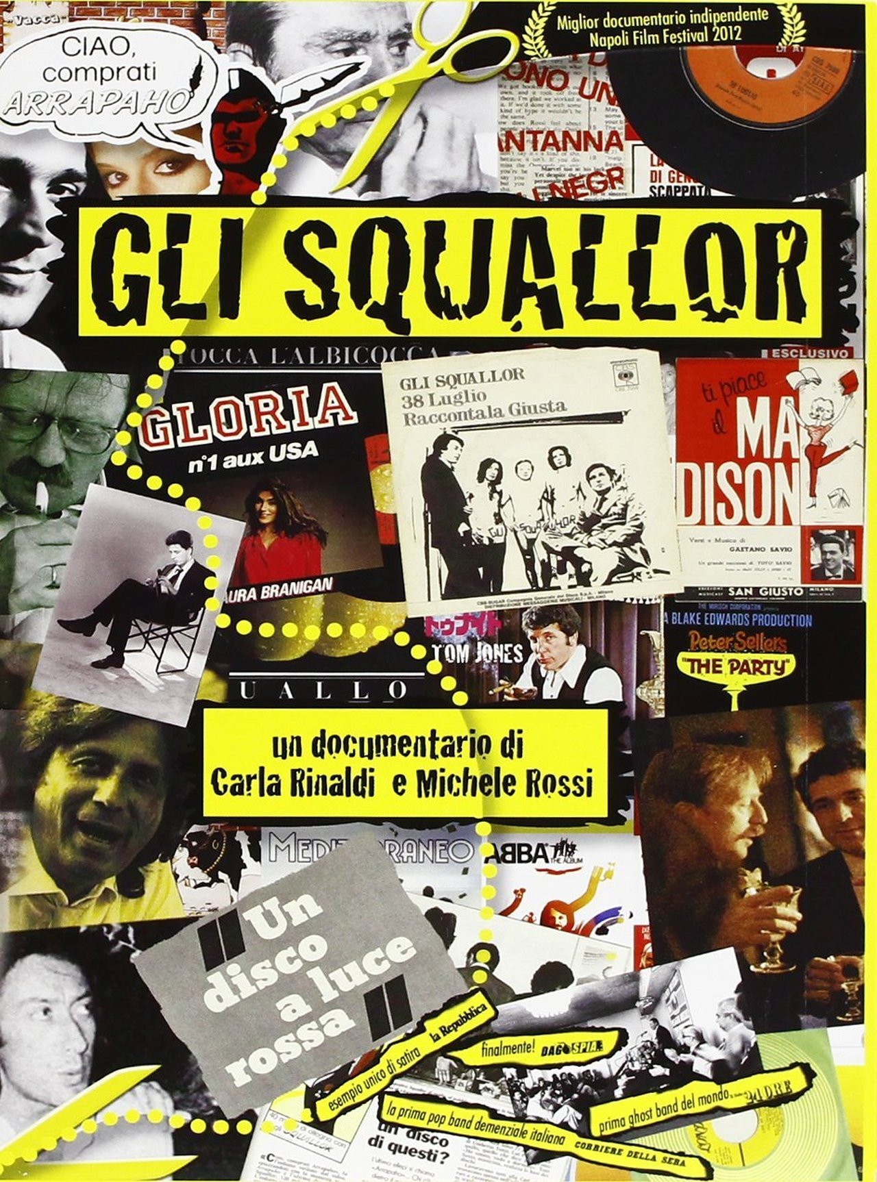 Gli Squallor translates to "Squallorët" in Albanian backdrop