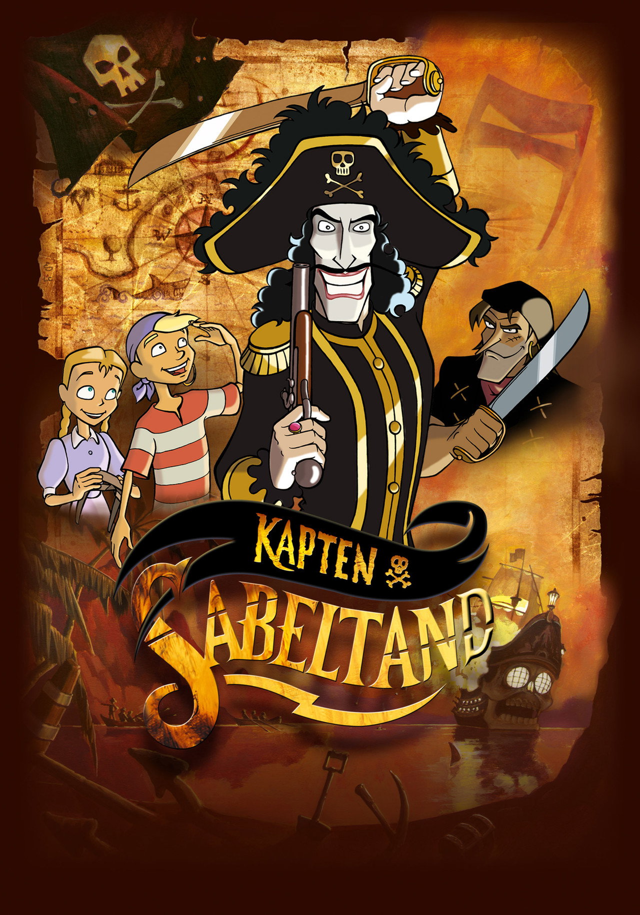 Kapten Sabeltand filmaffisch