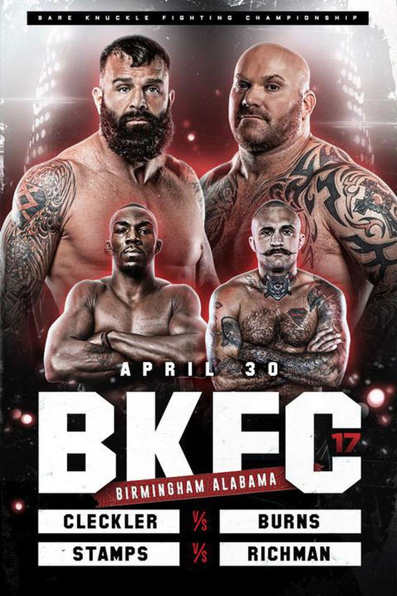 BKFC 17 Backdrop