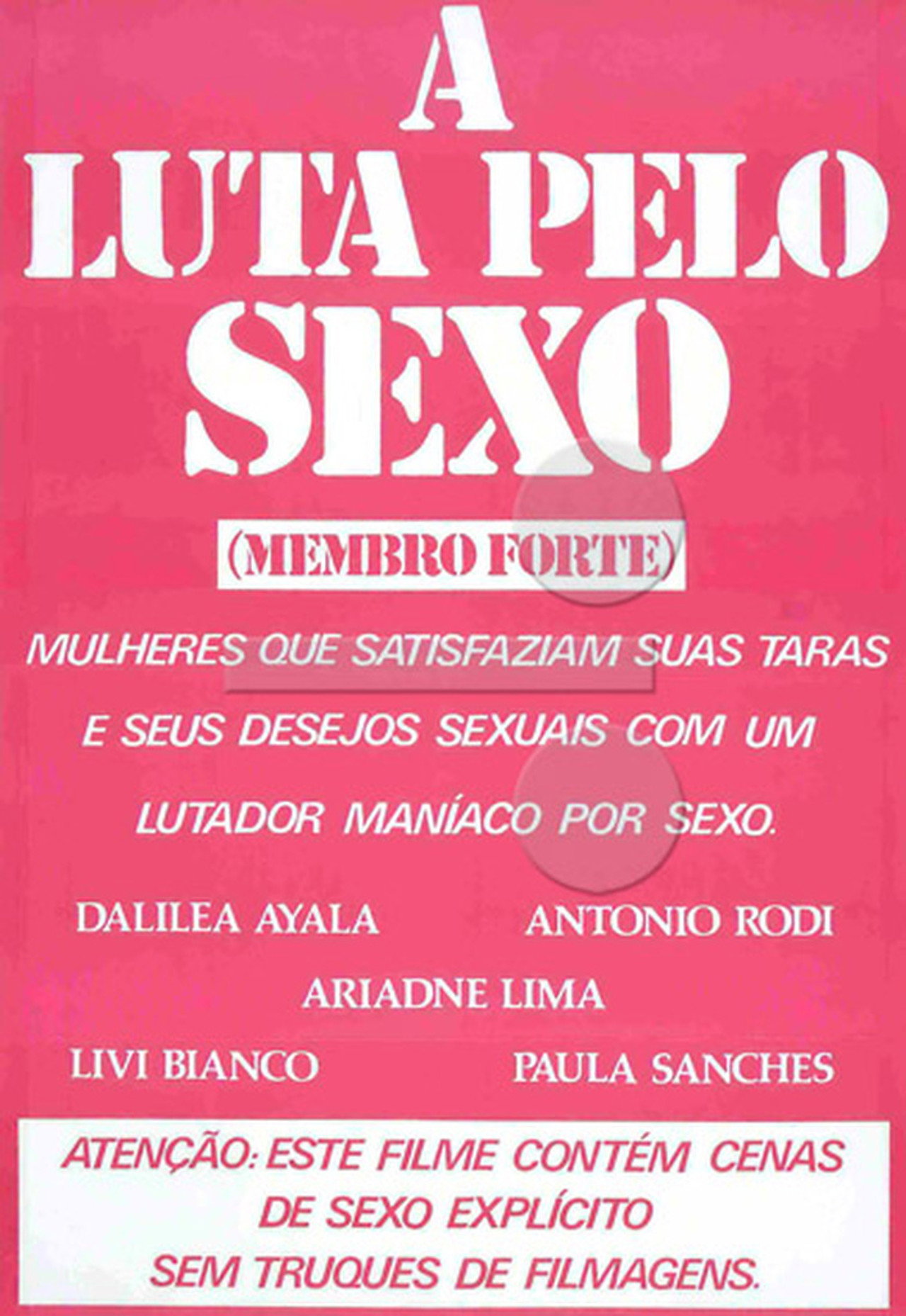 A Luta Pelo Sexo filmaffisch
