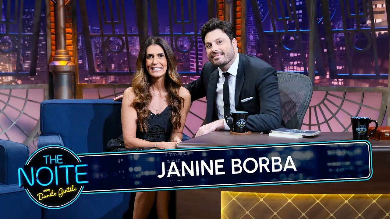 The Noite com Danilo Gentili - Season 12 Episode 47 : Janine Borba