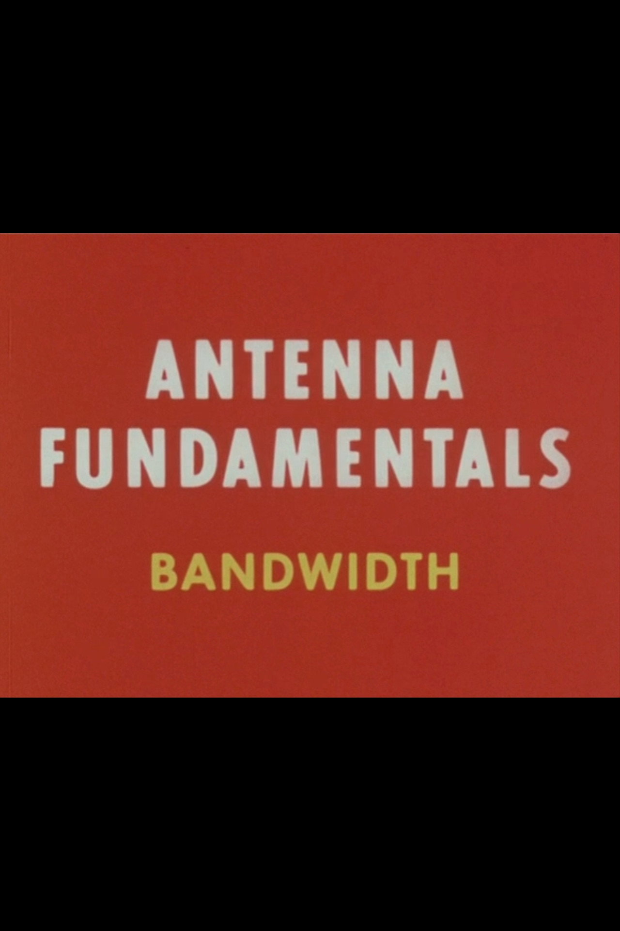 Bandwidth filmaffisch