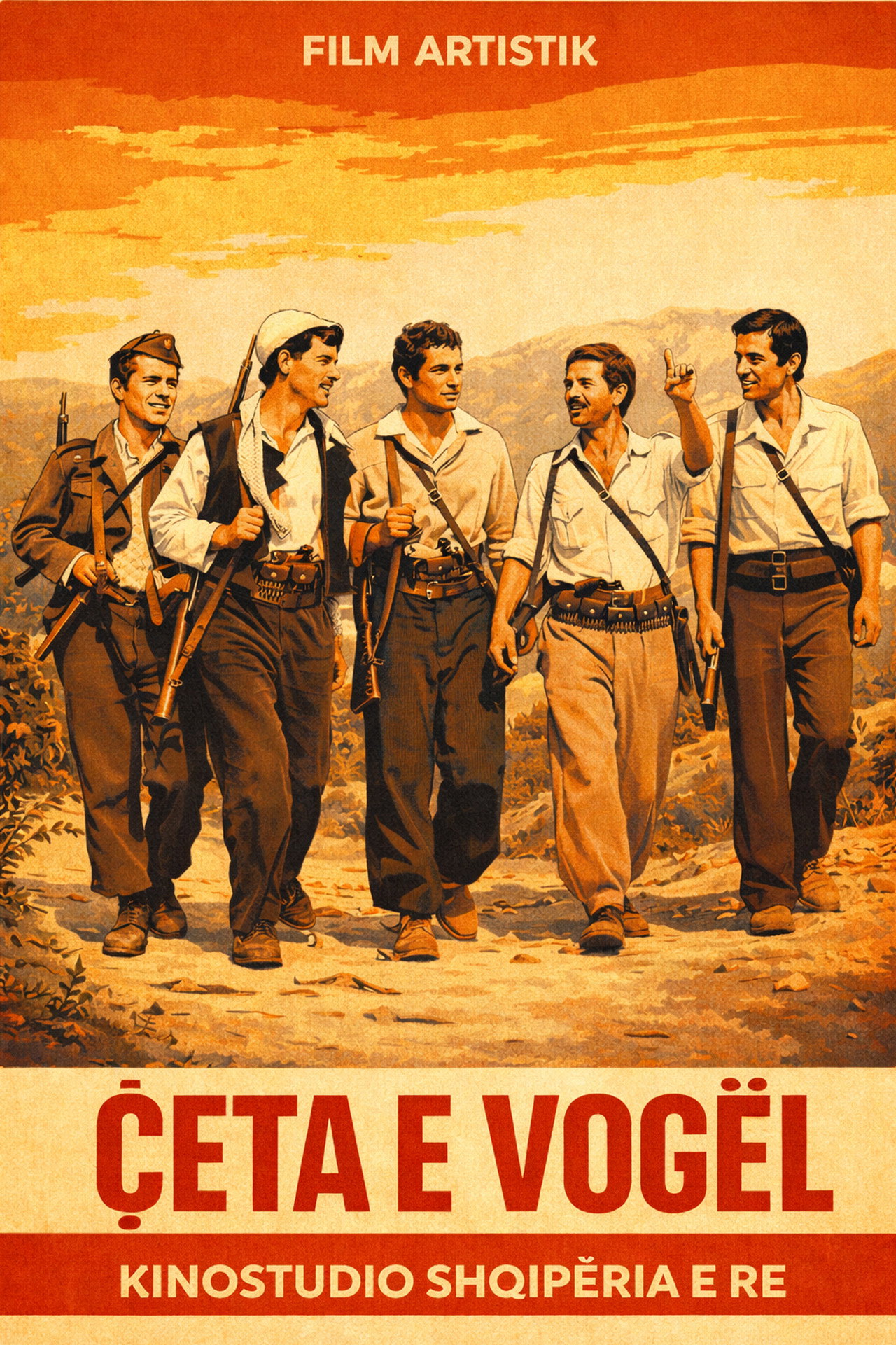 Çeta e vogël filmaffisch