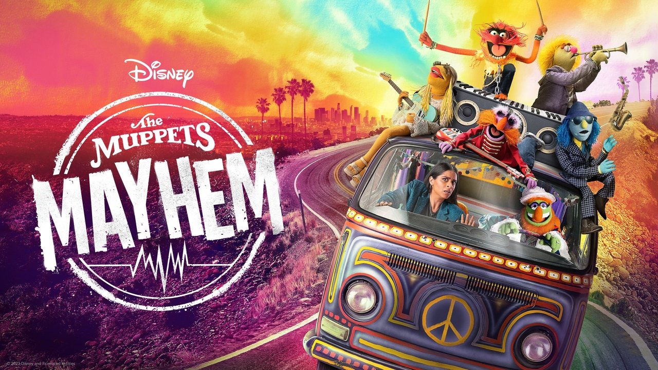 The Muppets Mayhem background