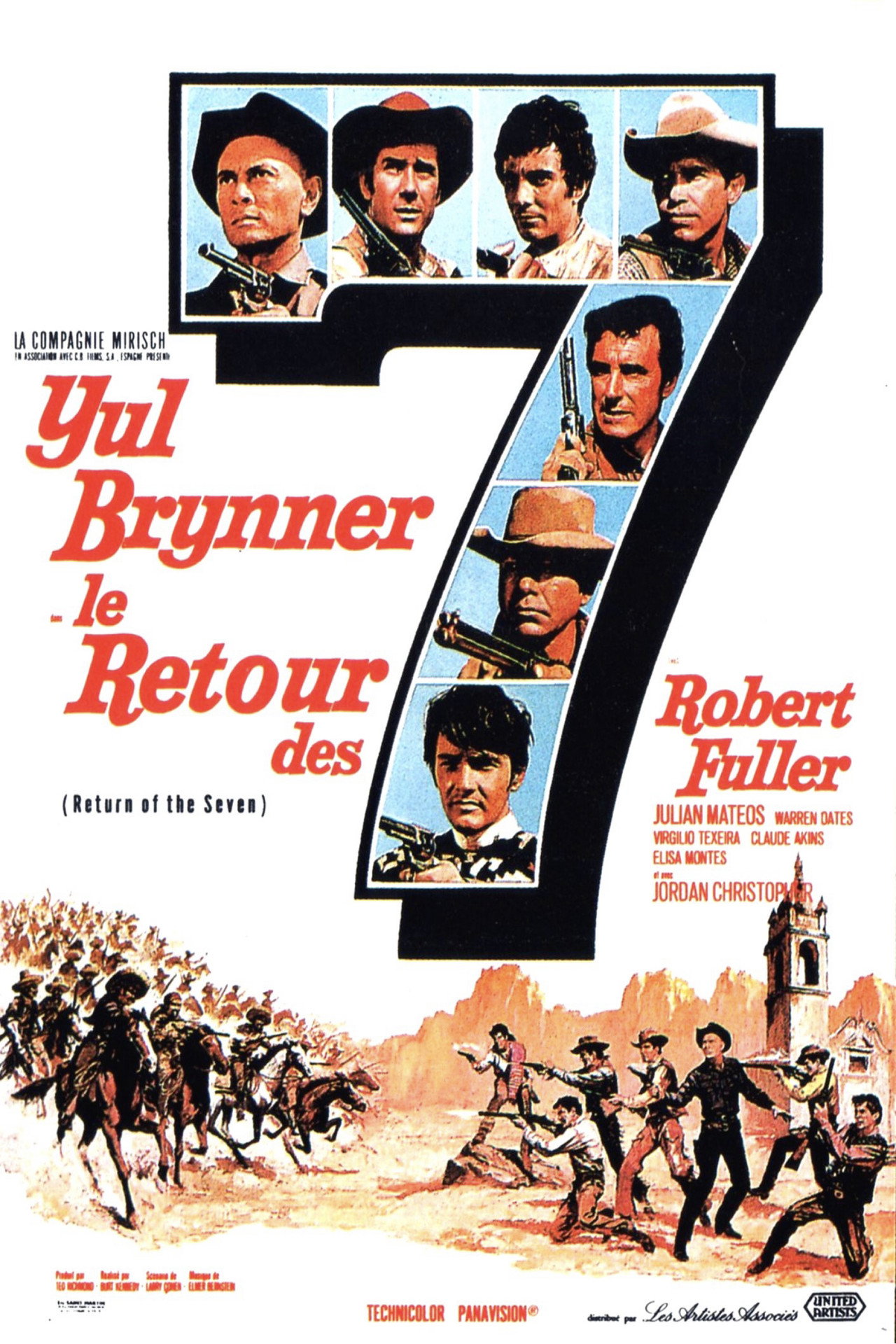 Le Retour des sept poster