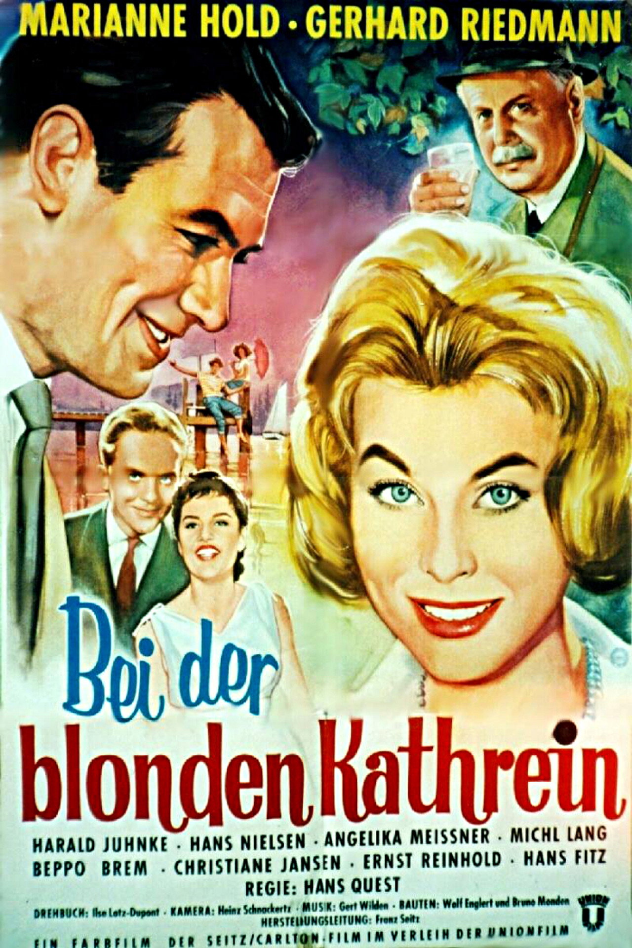Bei der blonden Kathrein filmaffisch