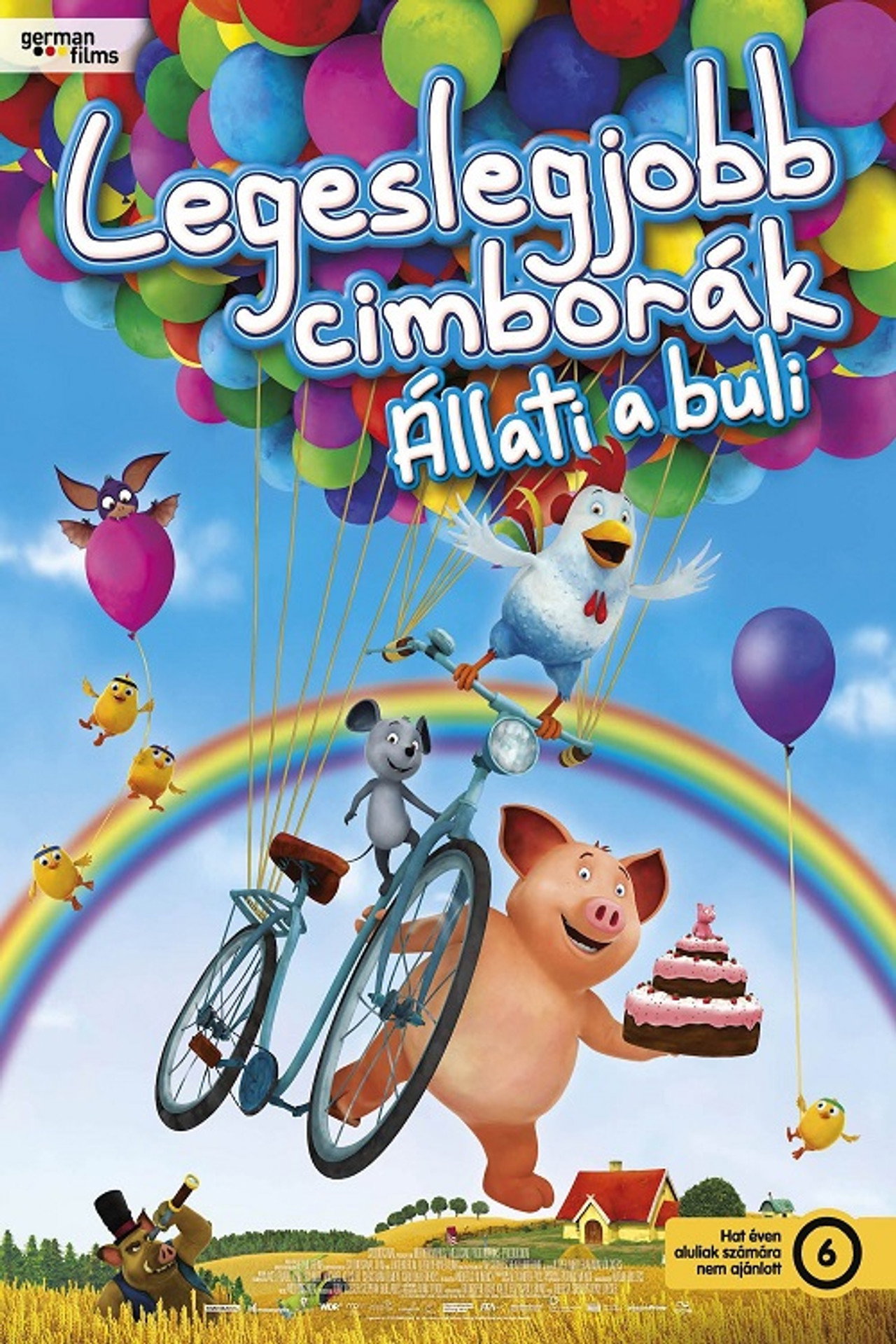 Legeslegjobb cimborák - Állati a buli – plakát 2