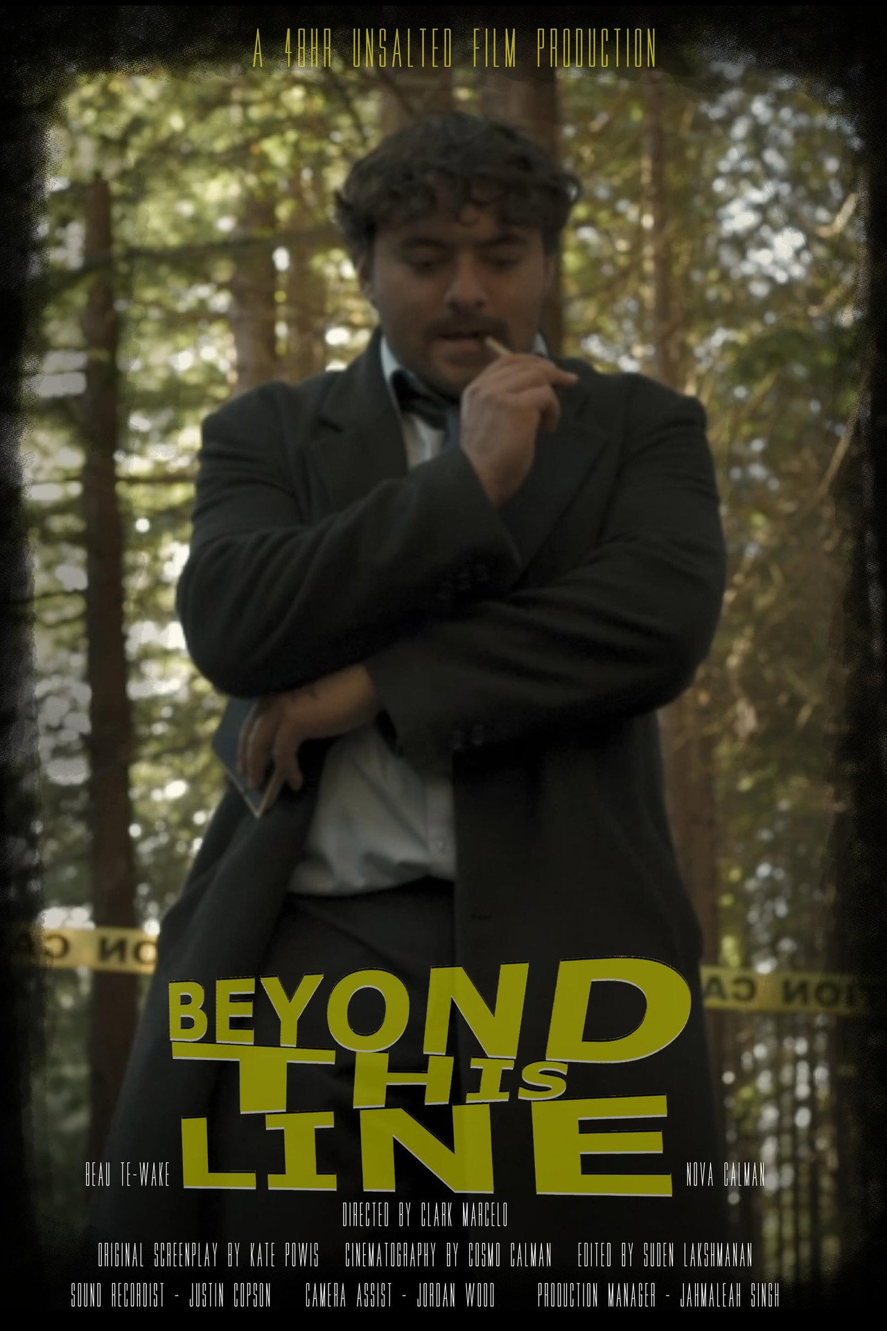 Beyond This Line filmaffisch