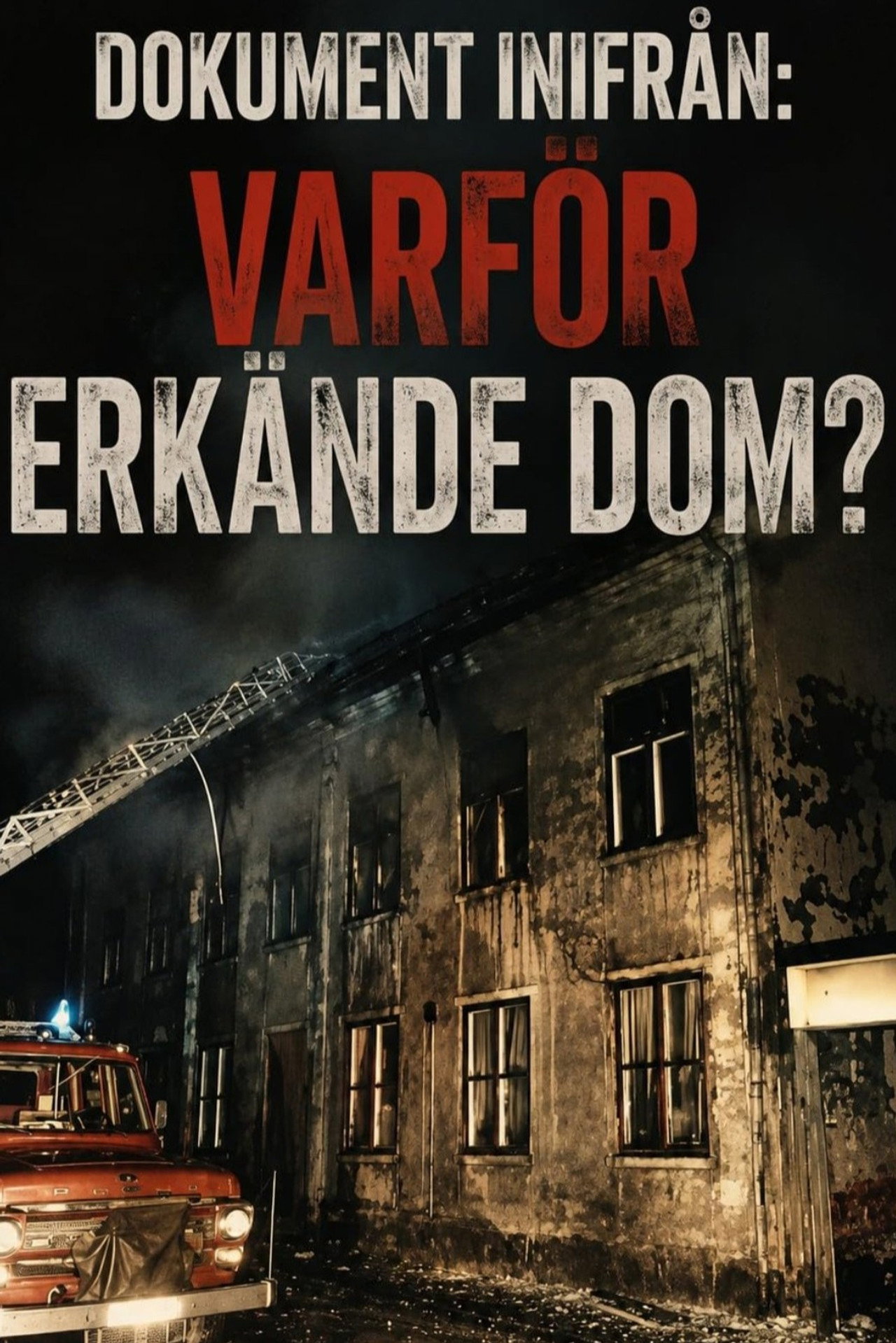 Varför erkände dom? filmaffisch