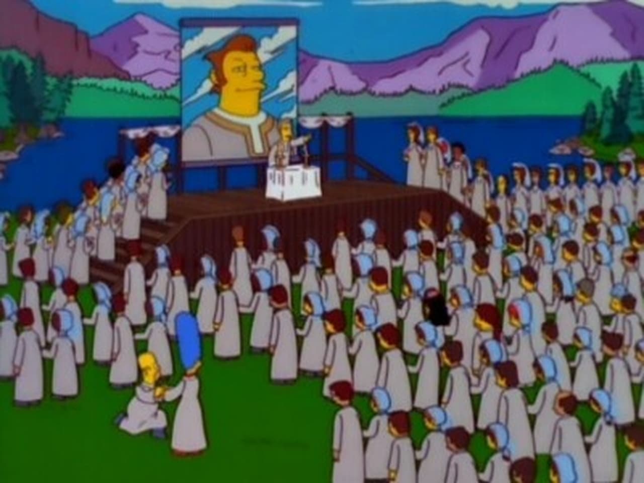 The Simpsons - Season 9 Episode 13 : The Joy of Sect