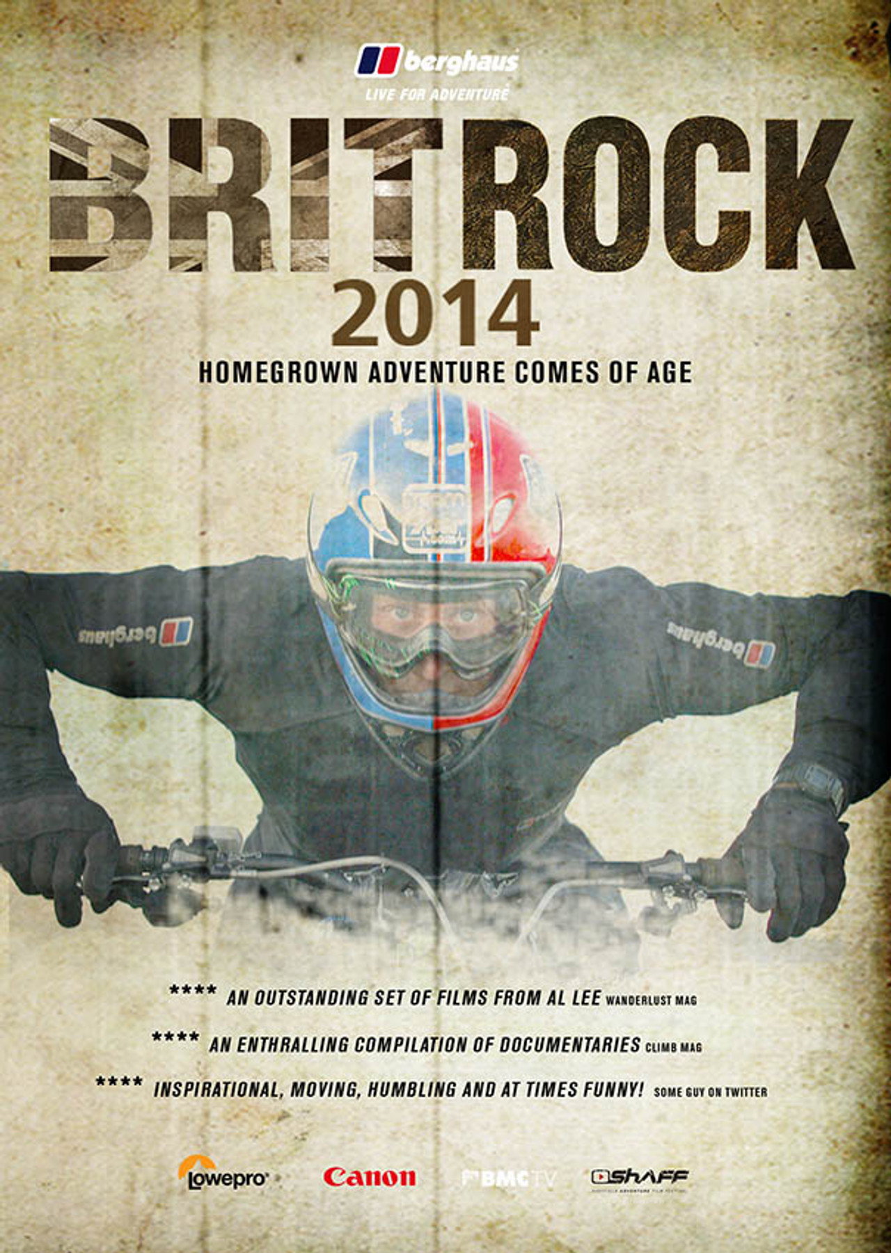 Brit Rock Film Tour 2014 filmaffisch