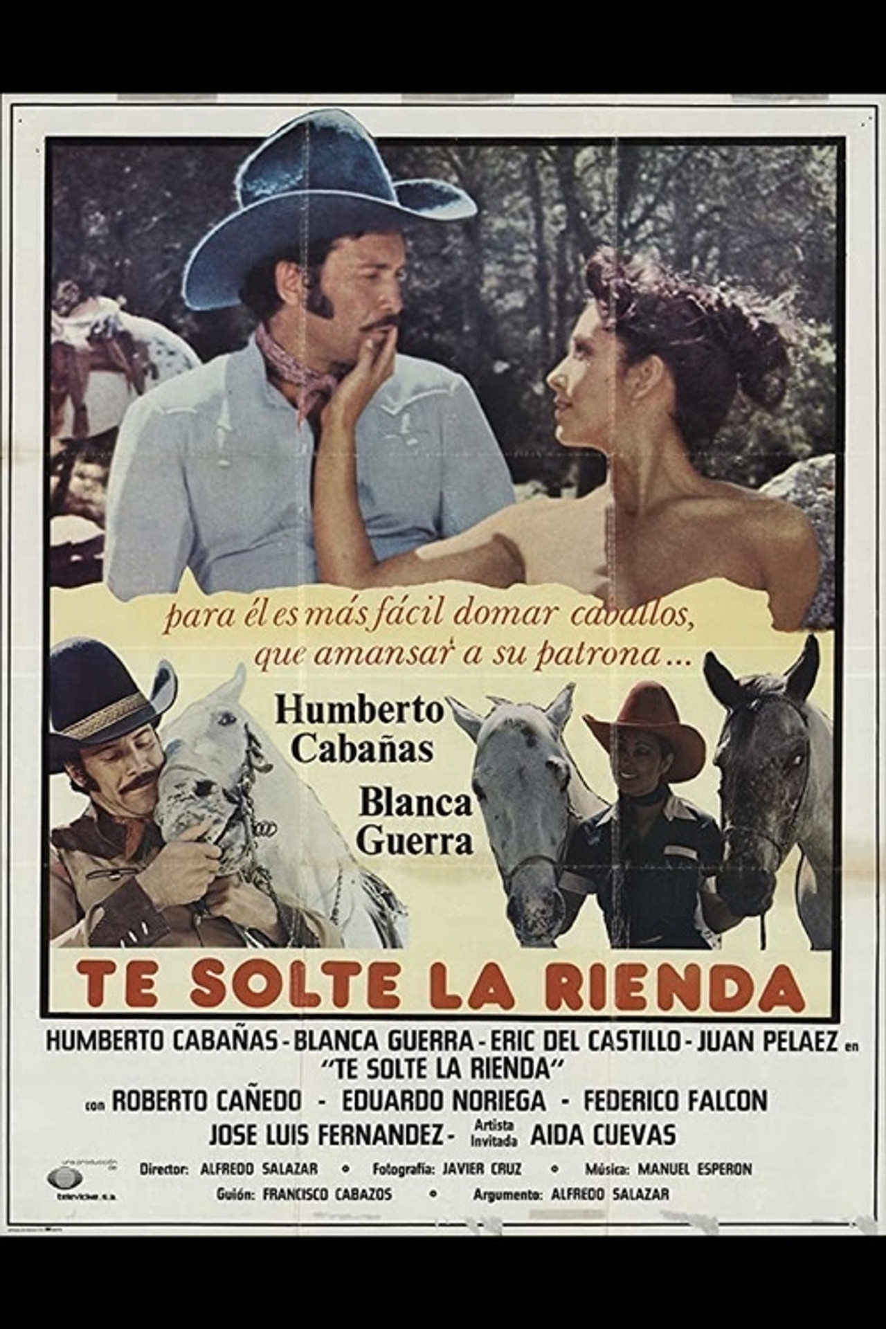 Te Solte la Rienda filmaffisch