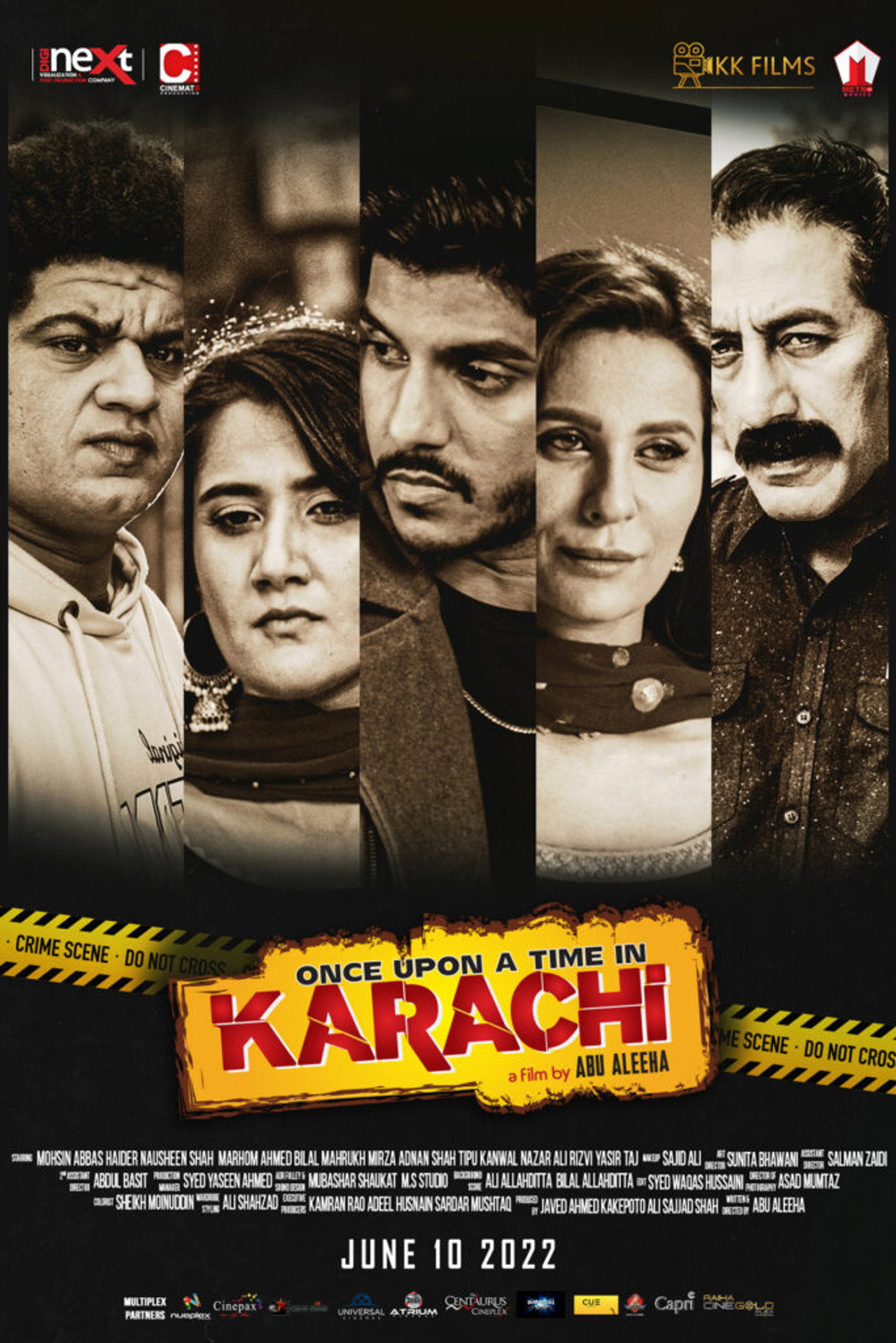 Once Upon a Time in Karachi filmaffisch