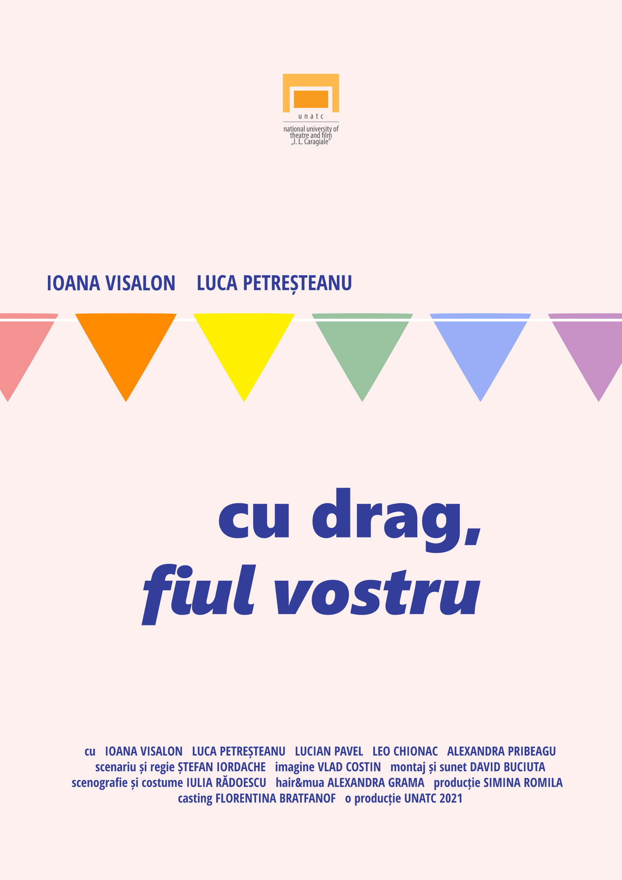 Cu drag, fiul vostru filmaffisch