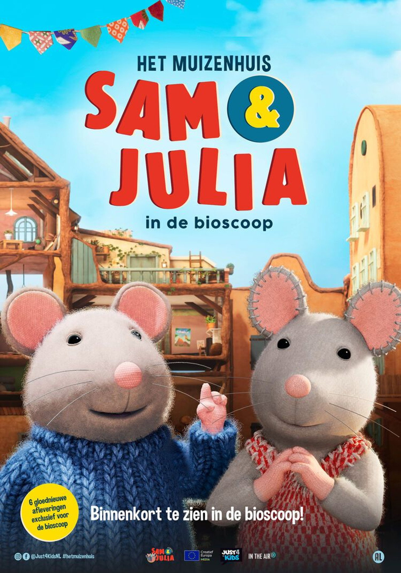 Het Muizenhuis  – Sam en Julia in de bioscoop filmaffisch