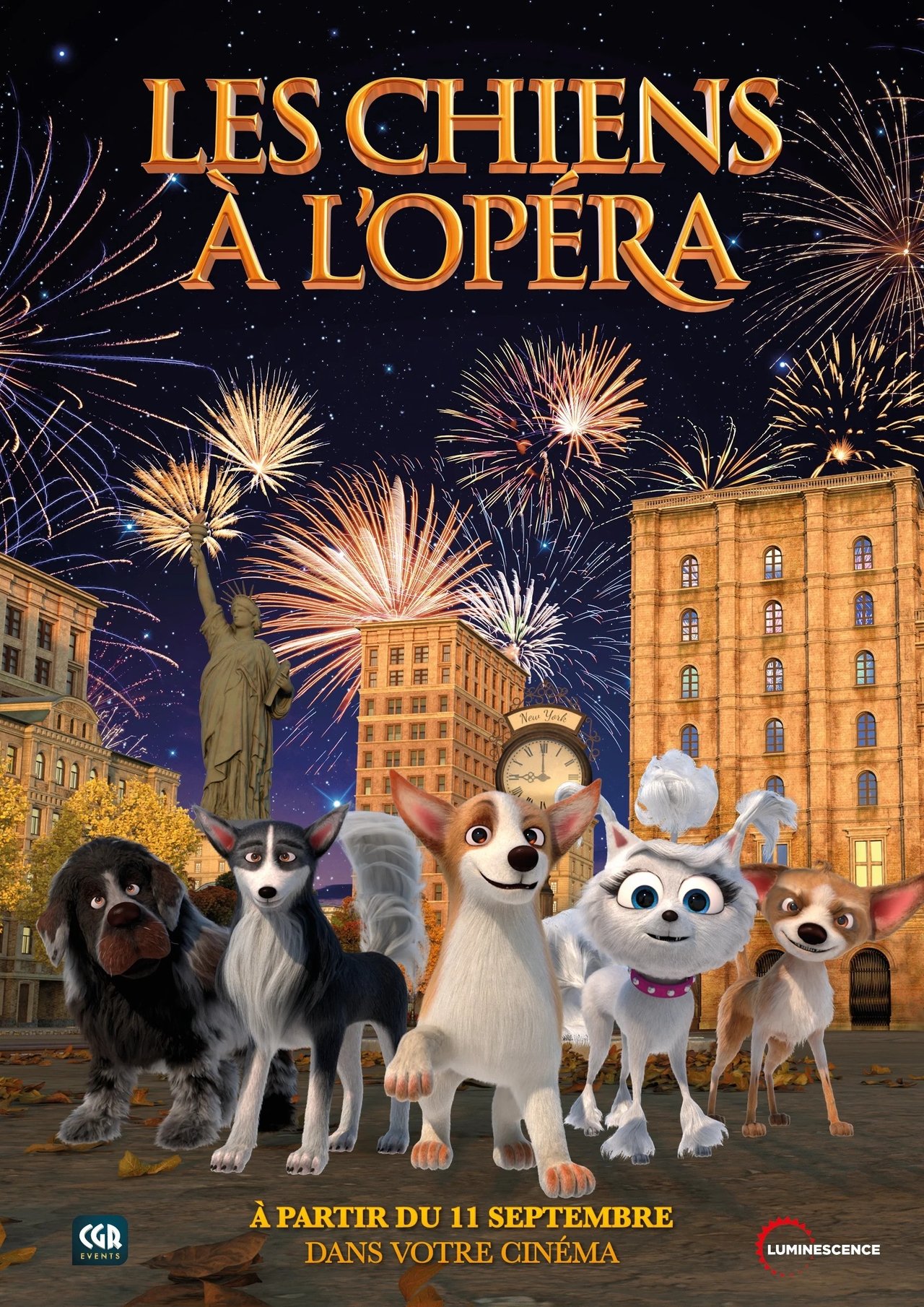Les Chiens à l'Opéra poster