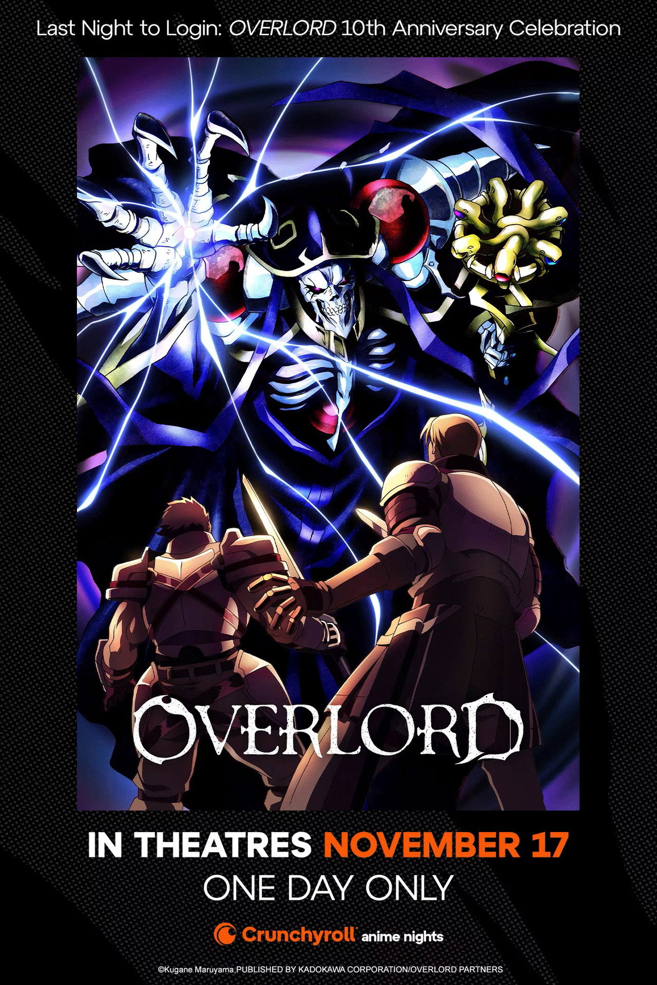 Last Night to Login: OVERLORD 10th Anniversary Celebration Backdrop