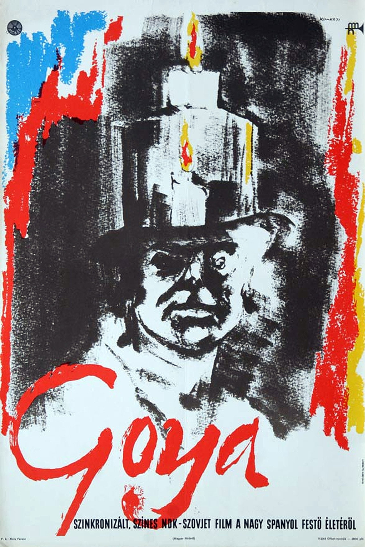 Goya – oder Der arge Weg der Erkenntnis filmaffisch