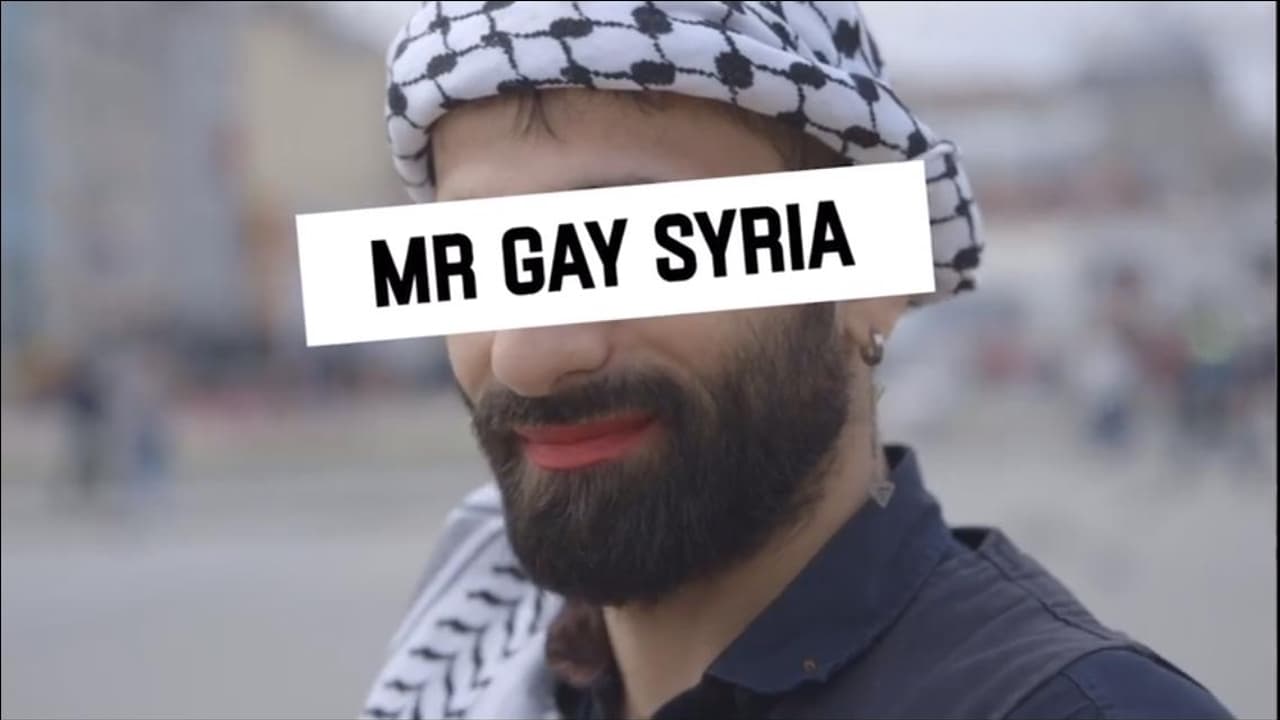 Scen från Mr. Gay Syria