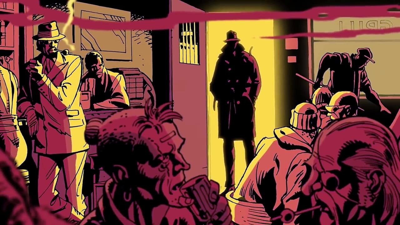 Scen från Watchmen: The Complete Motion Comic