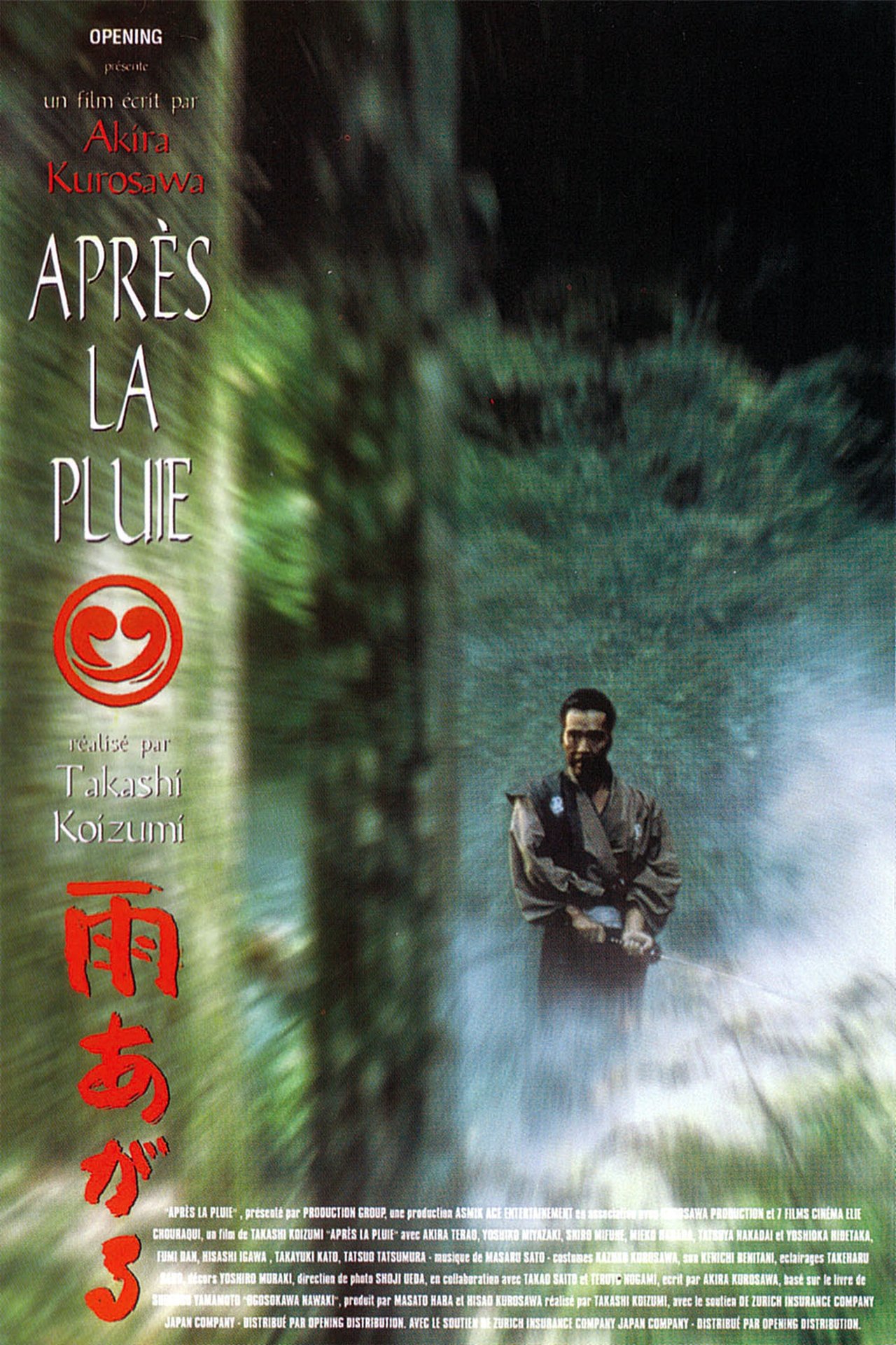 Après la pluie poster